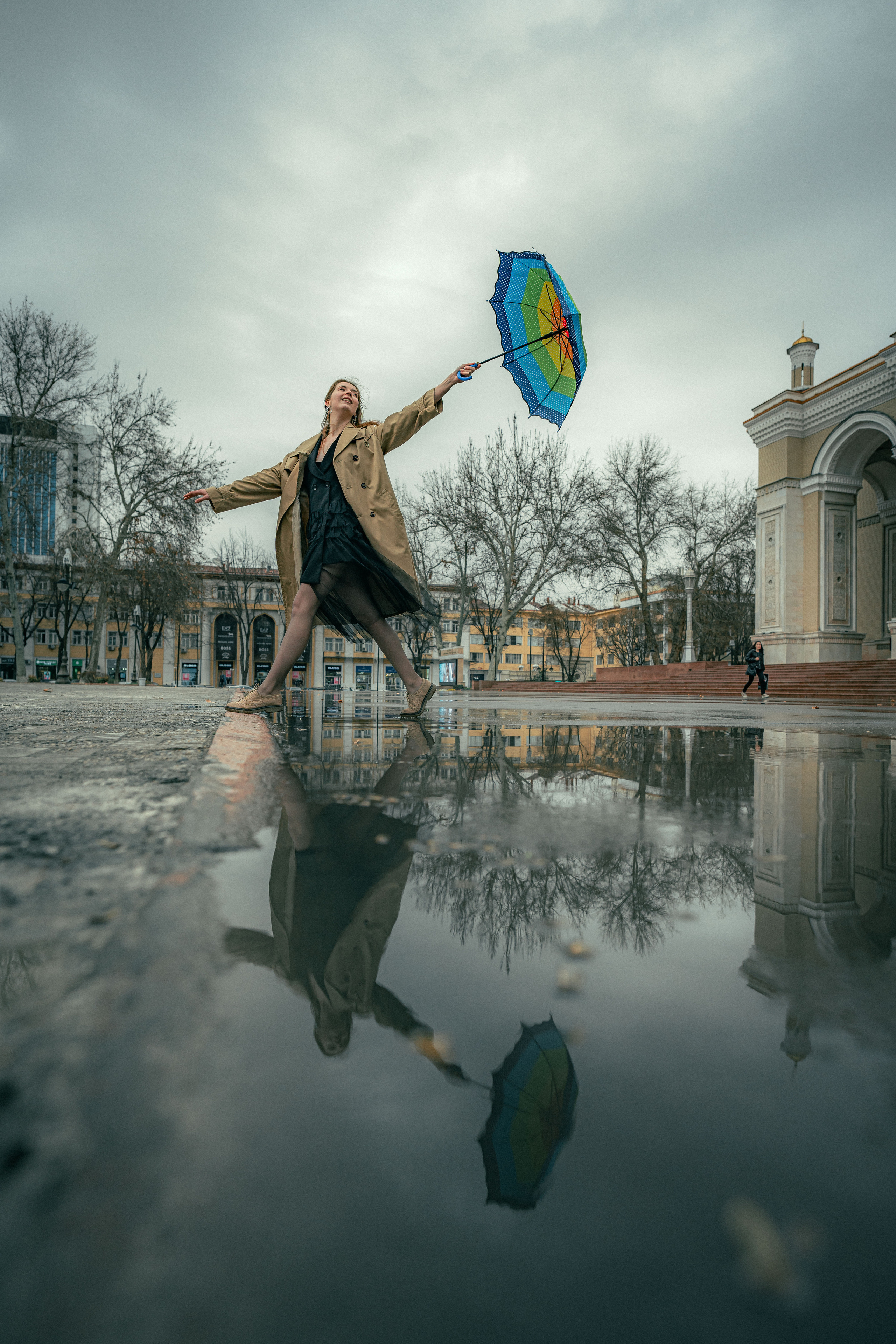 Polina - Rain day. Георгий Намазов | Фотограф в Ташкенте