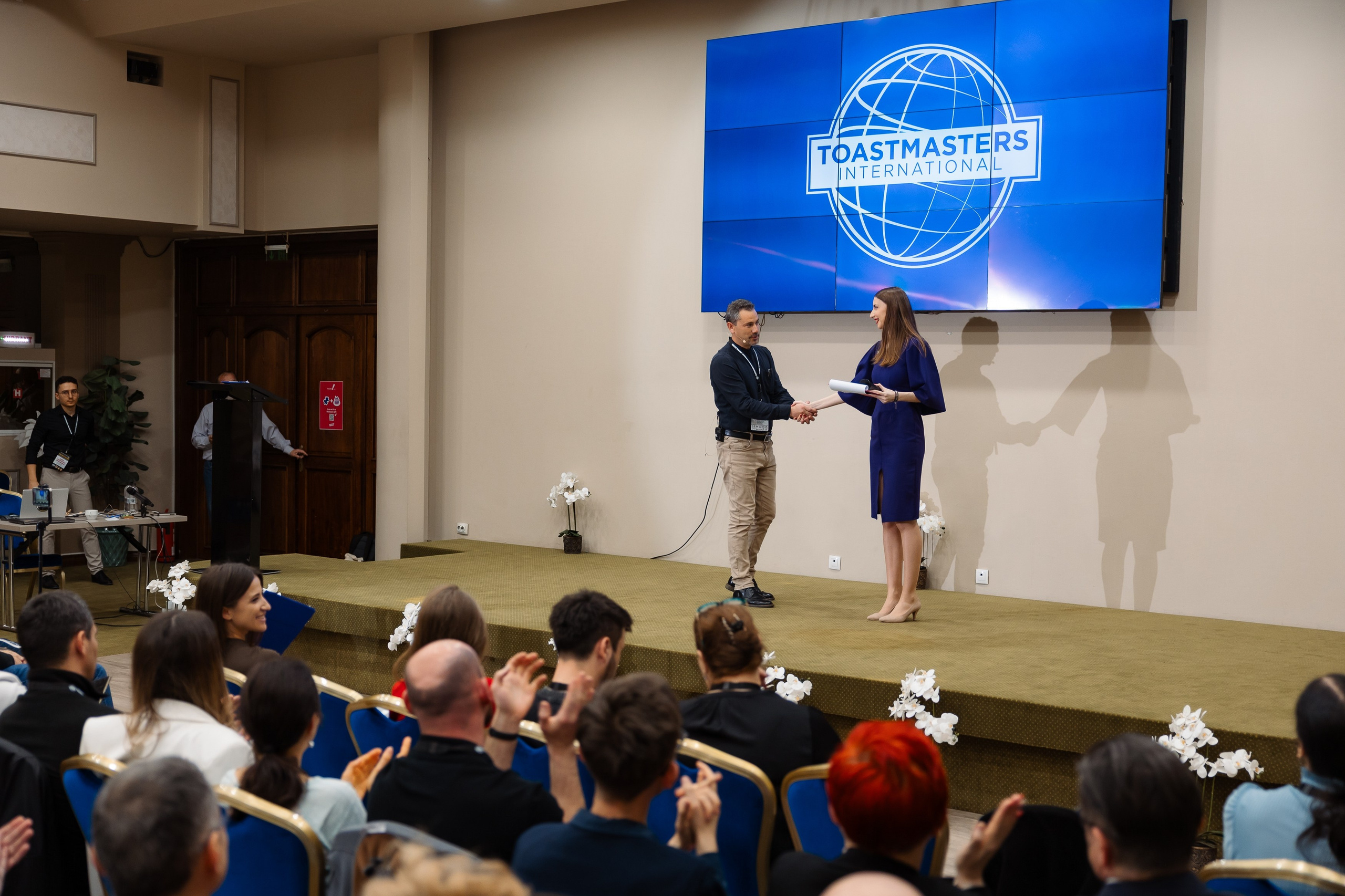 Toastmasters Conference. Marius Ciocan
