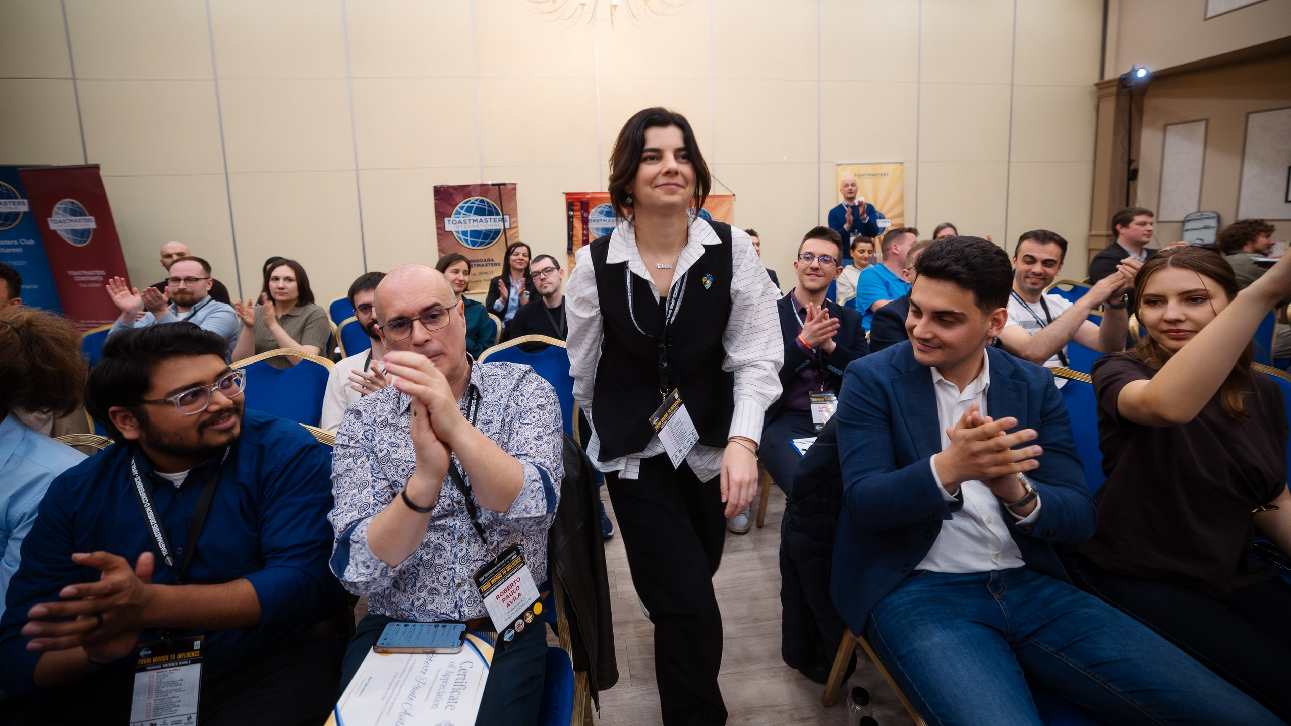 Toastmasters Conference. Marius Ciocan