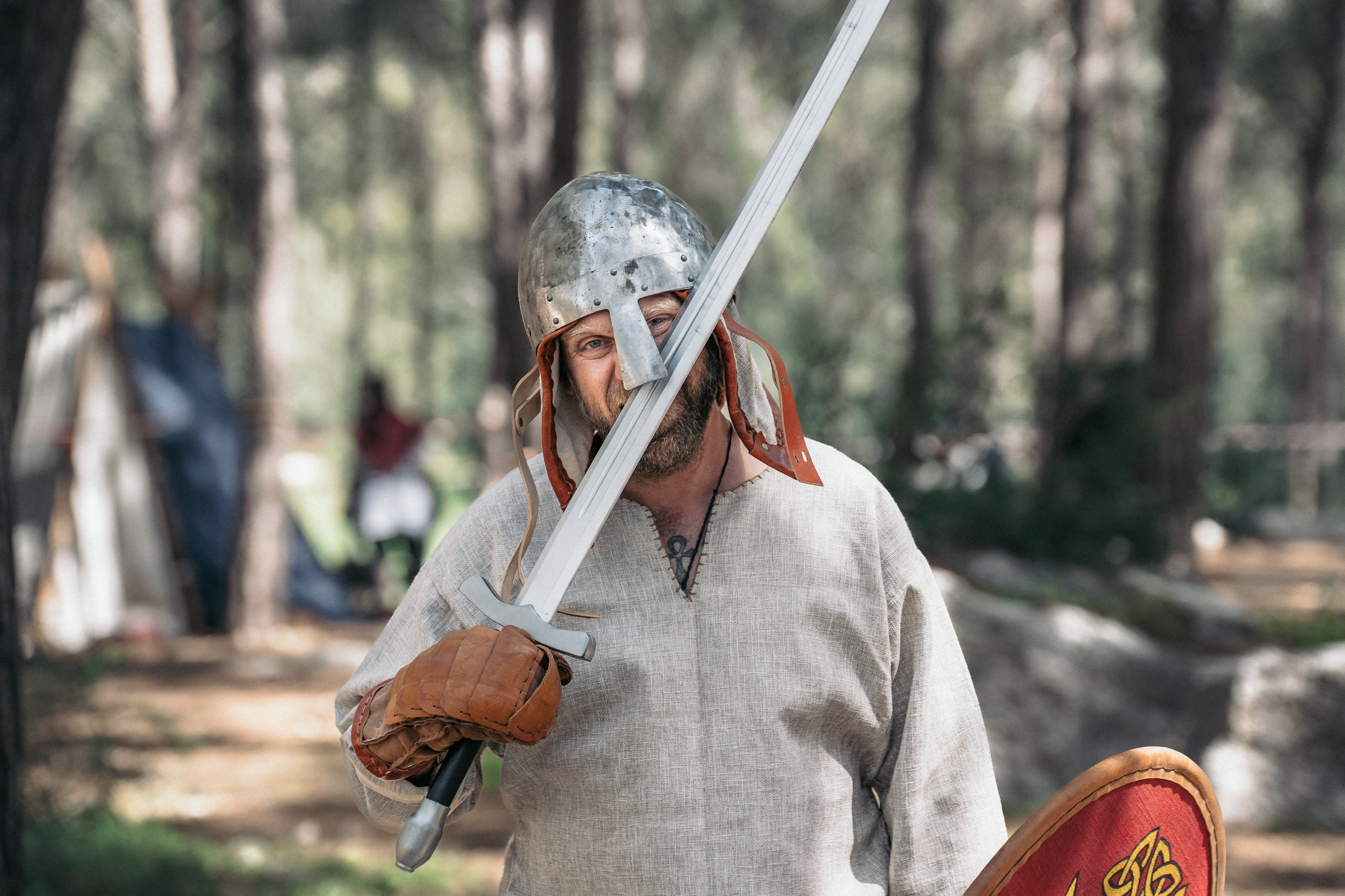 Чёрный Фьорд — реконструкция лагеря викингов | Клуб «Нортман». КРиС «Нортман»