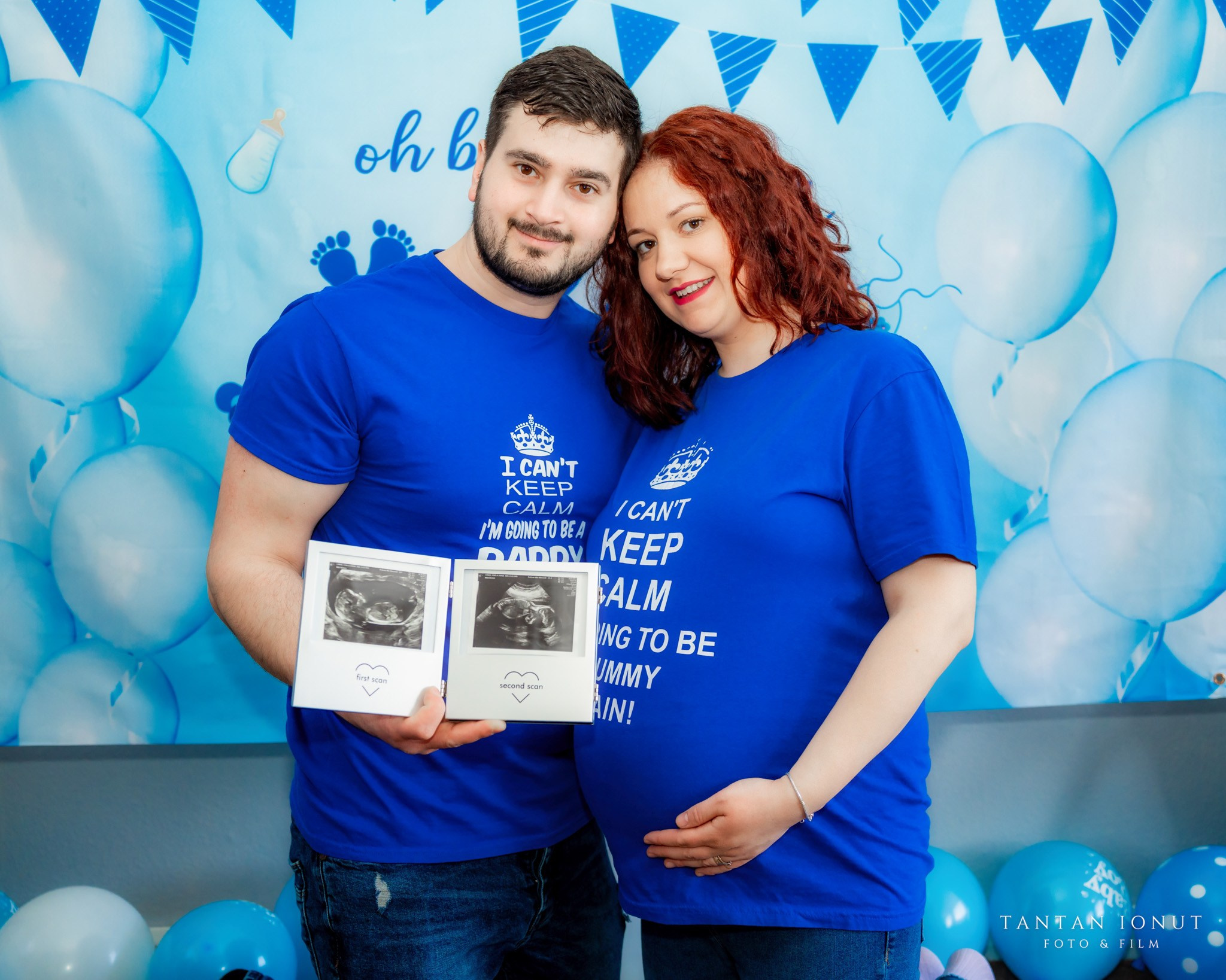 Sedinta foto maternitate acasa cu Ionela si Cosmin. TANTAN IONUT FOTO & FILM