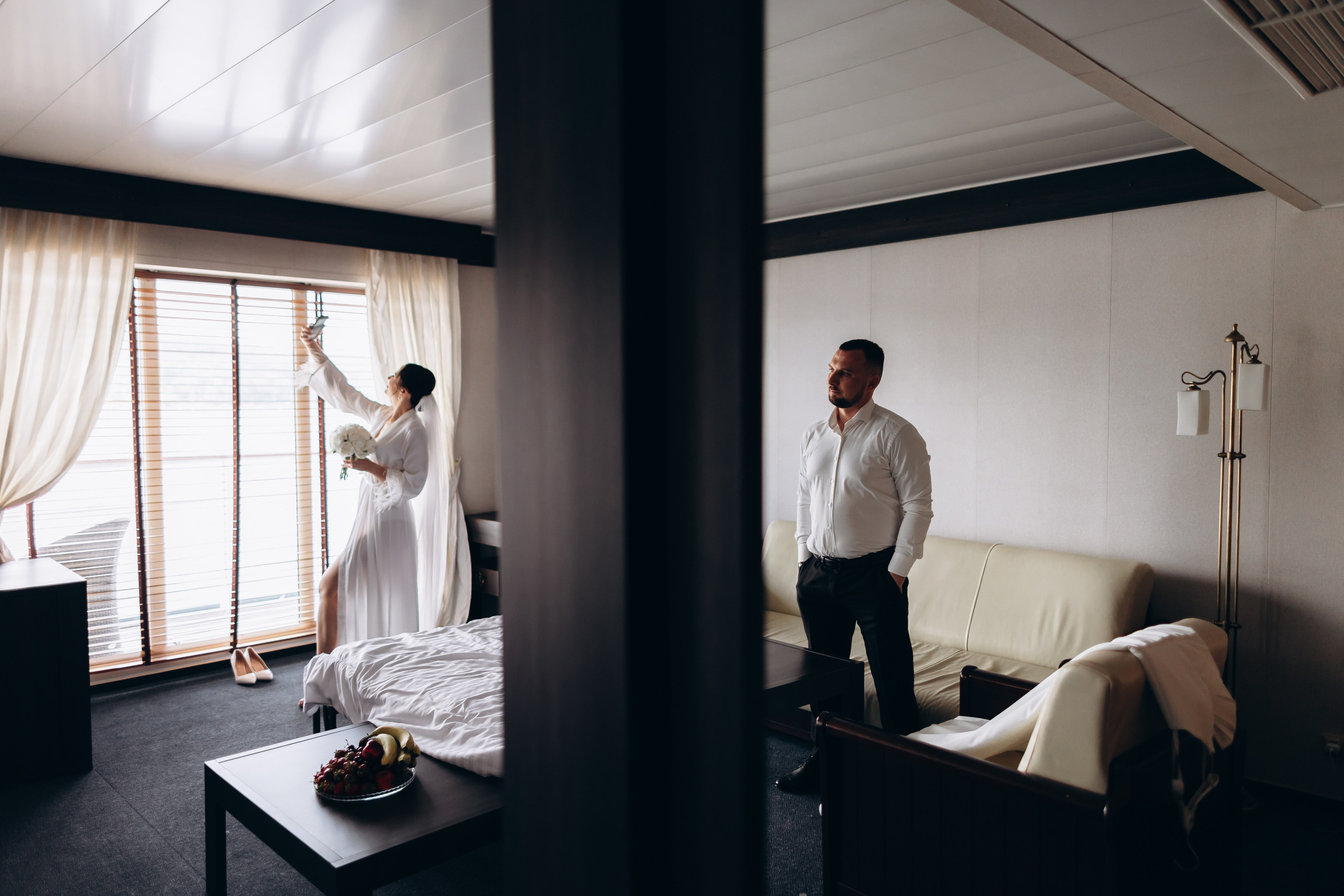 White Wedding. Wedding and Family Photograph