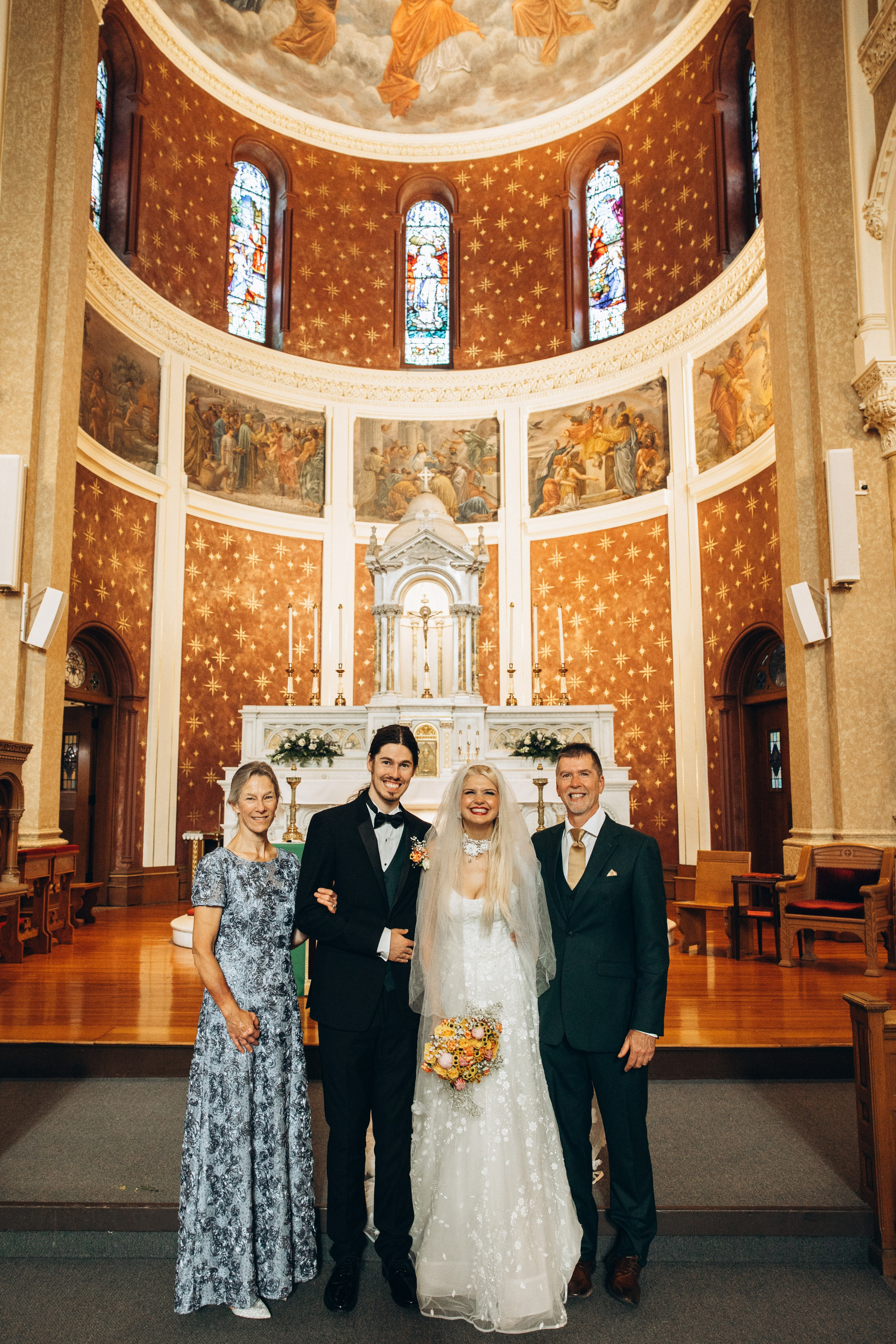 Lisa & Jim | Wedding Ceremony at St. Mary Star of the Sea