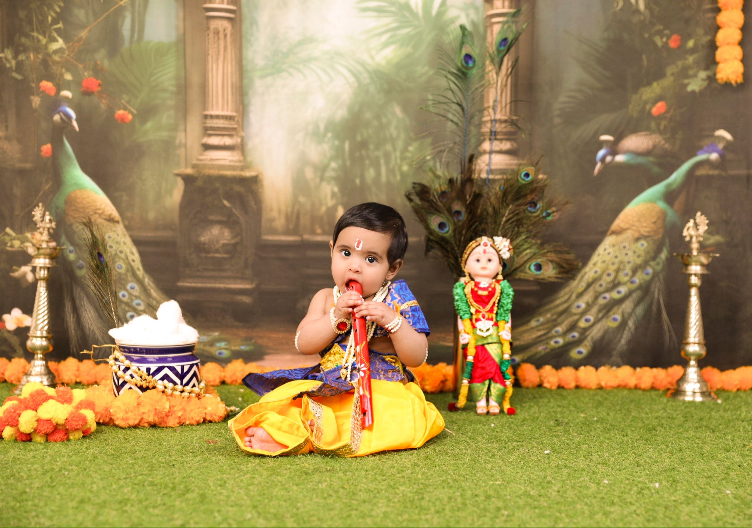 Krishna & Traditional Theme Mini Sessions | Little Elm, TX | AP Lens Photography