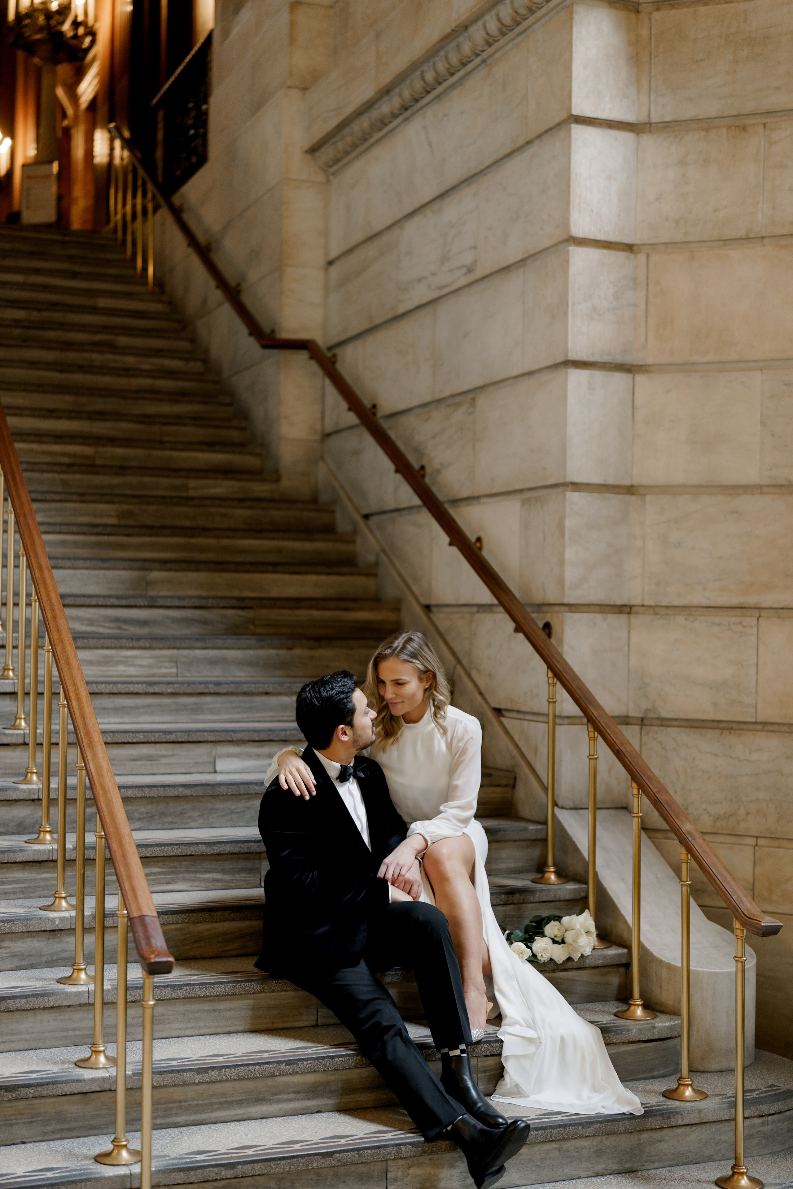 Caroline and Brendan’s Museum MET and Library Engagement Shoot. Wedding photographer and videographer New York | New Jersey