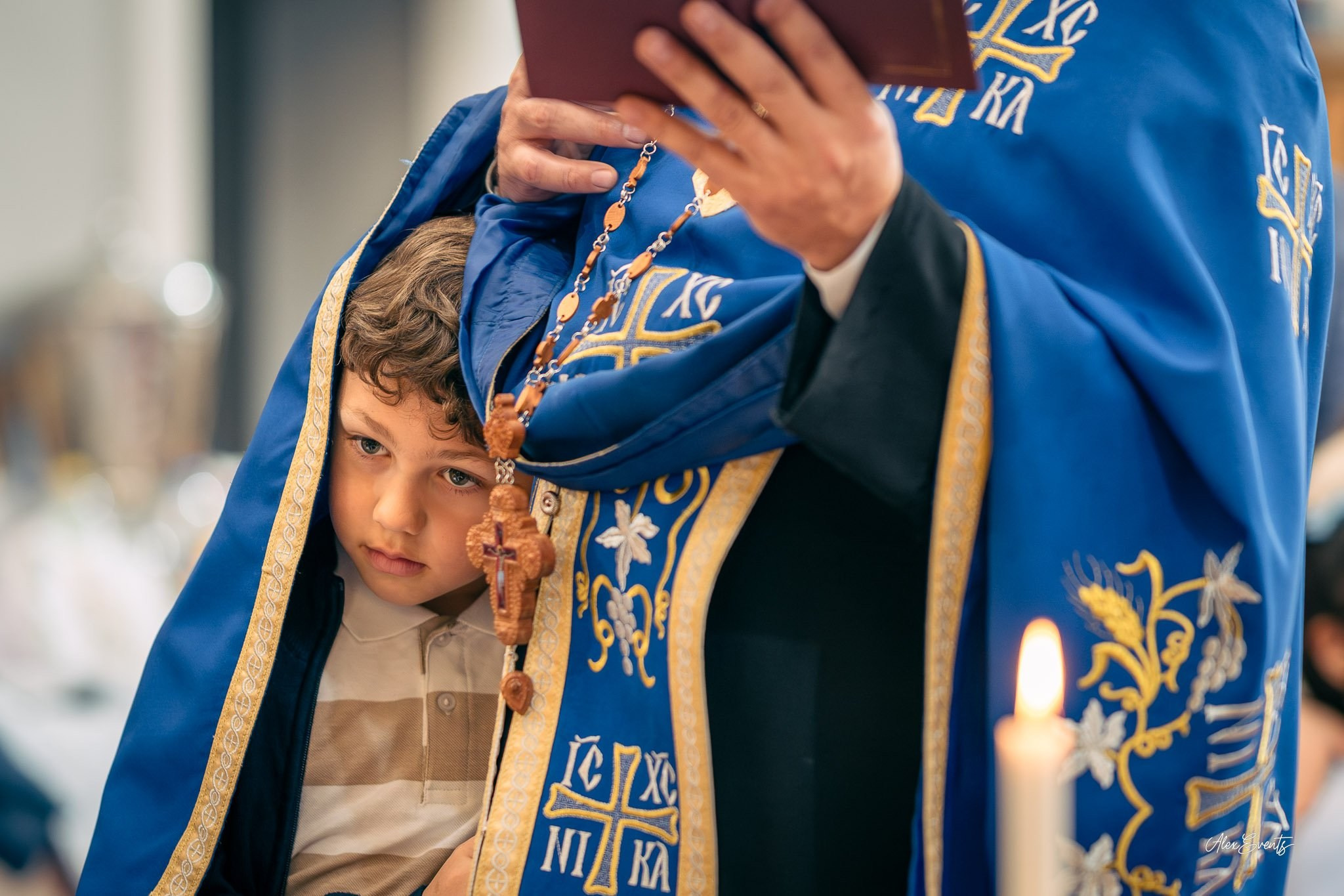 Fotograf Botez Vejle | Biserica Românească | AlexEvents