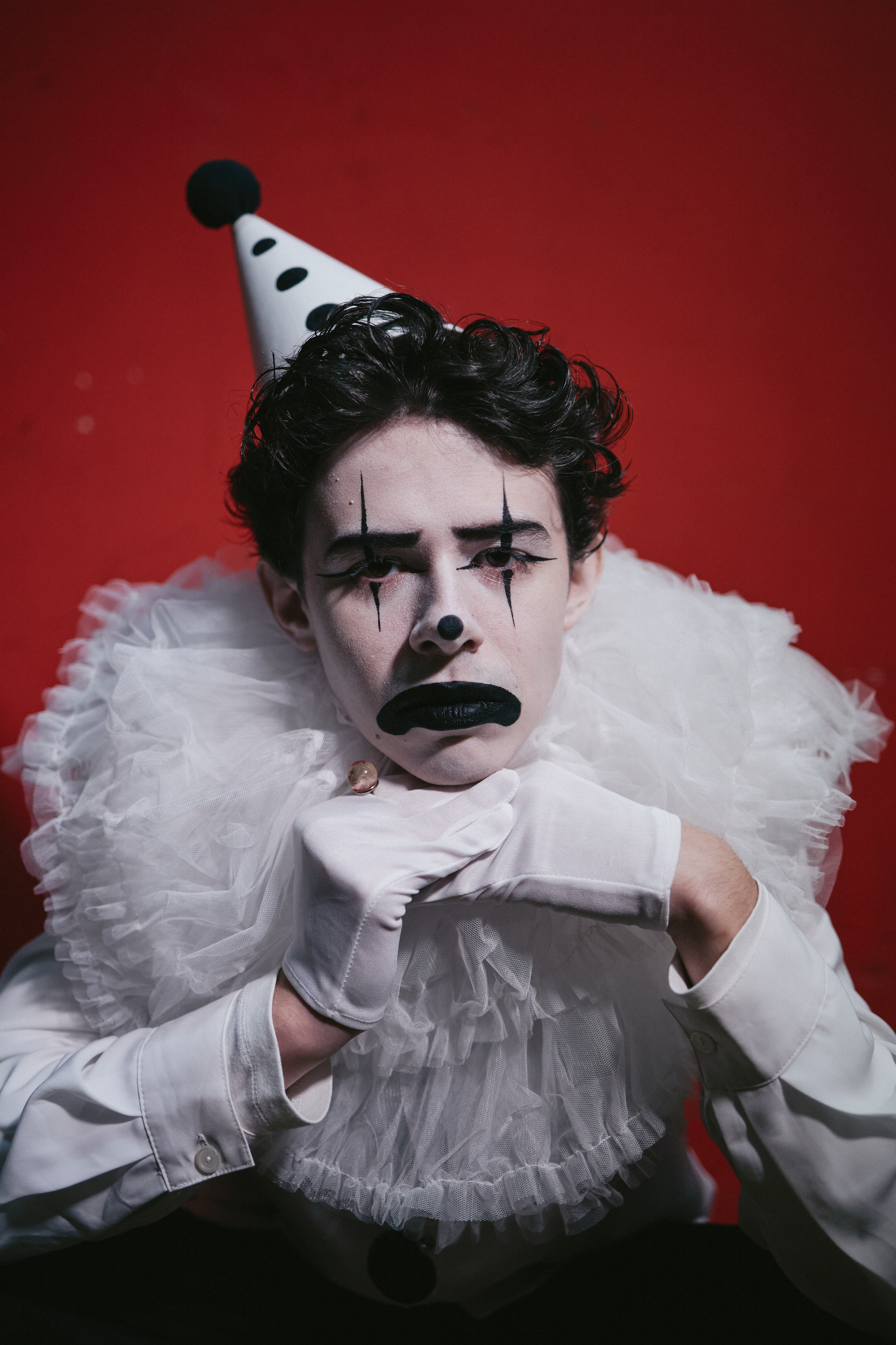 Маска и личность | Концептуальная фотосессия клоуна в Нови Саде. Анастасия Еремина | Фотограф в Сербии | Персональные и бизнес-фотосессии в Белграде и Нови Саде