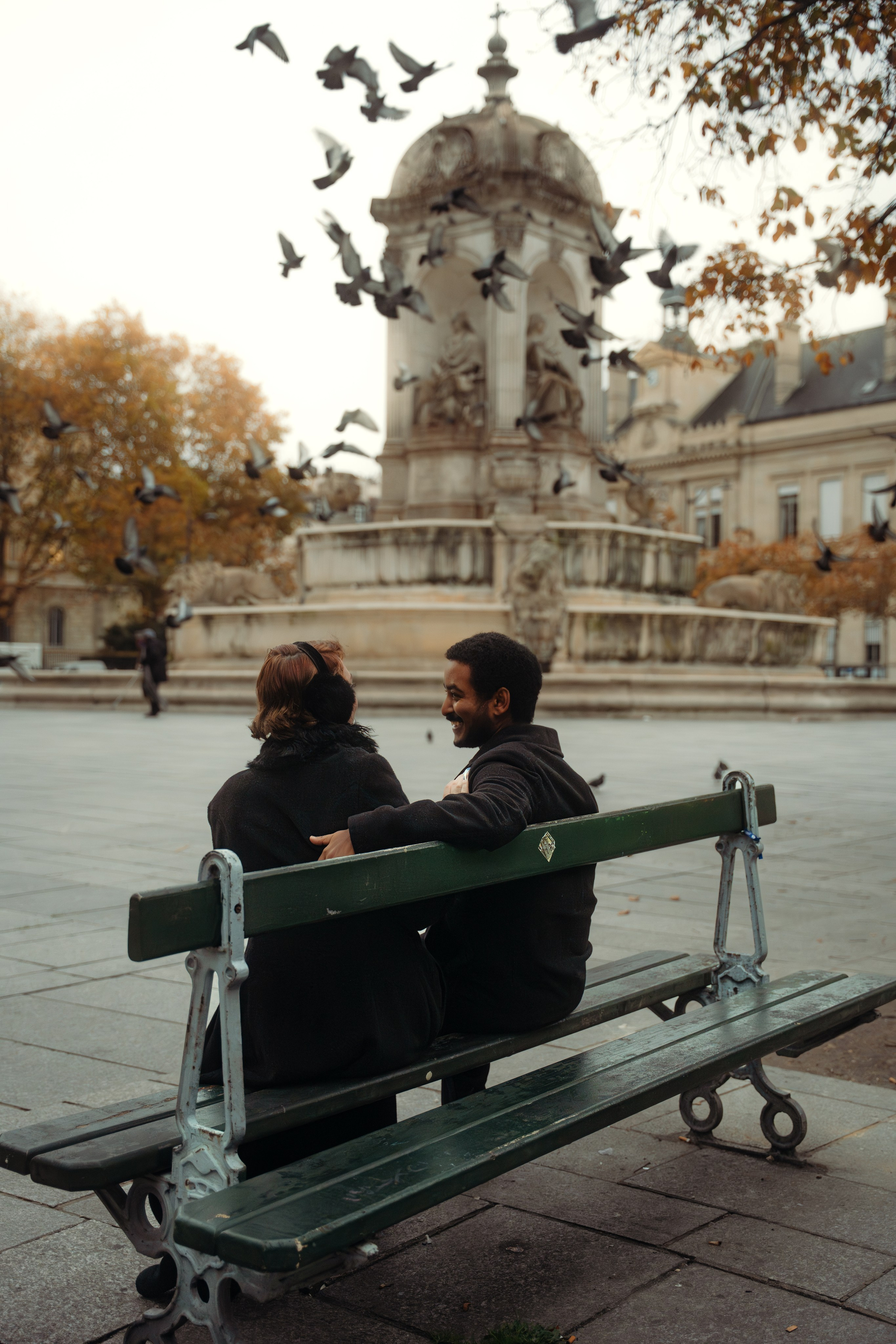 Coco & Nat — anniversary in Paris. Paris photographer — Polina Osipova