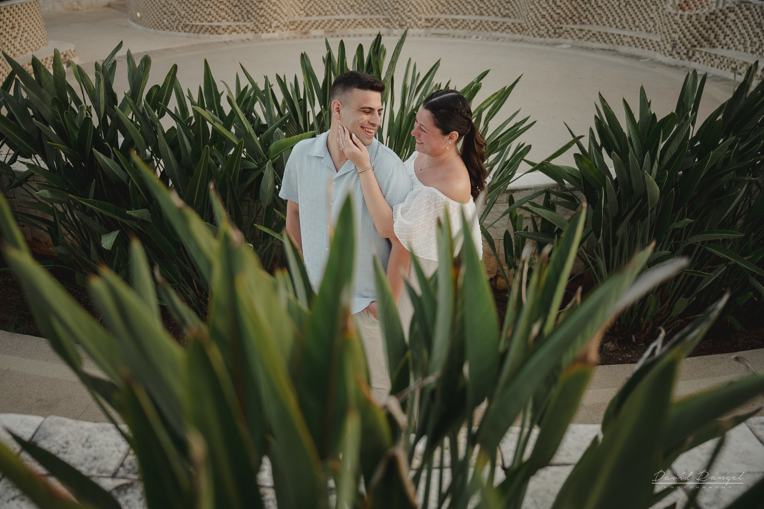 Lindsey & Luke — Save the Date — Dreams Costa Mujeres. Destination wedding photographer based in Cancun and Riviera Maya with service worldwide