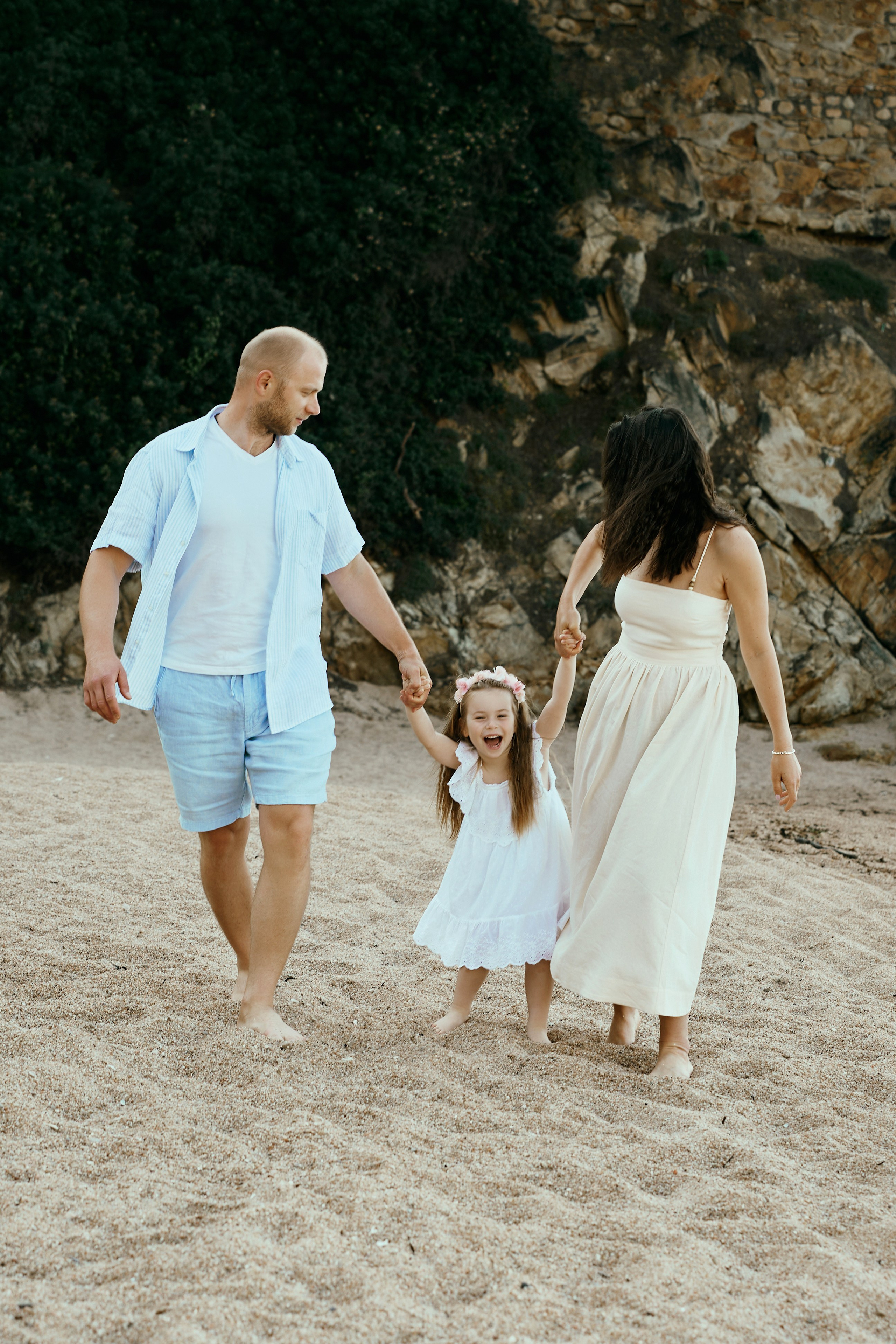 На пляже. Ллорет де Мар. Фотограф в Барселоне Жанна Захарченко