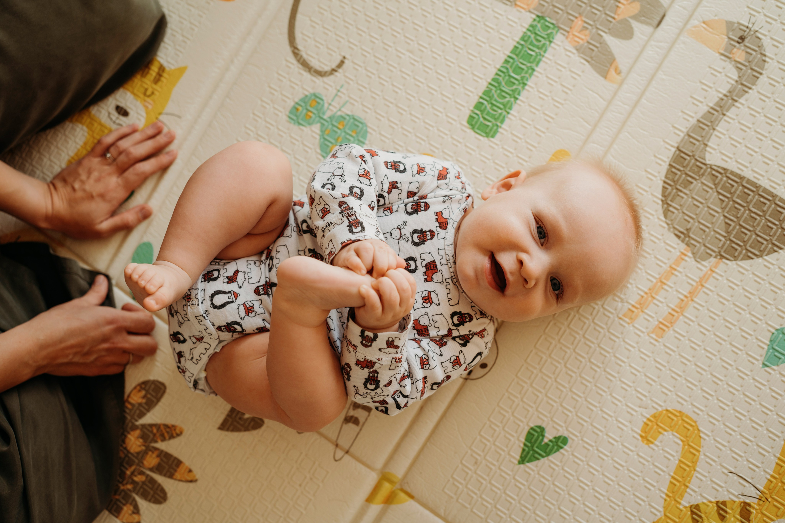 7 месяцев. Фотограф новорожденных и детей первого года Евгения Михалькевич