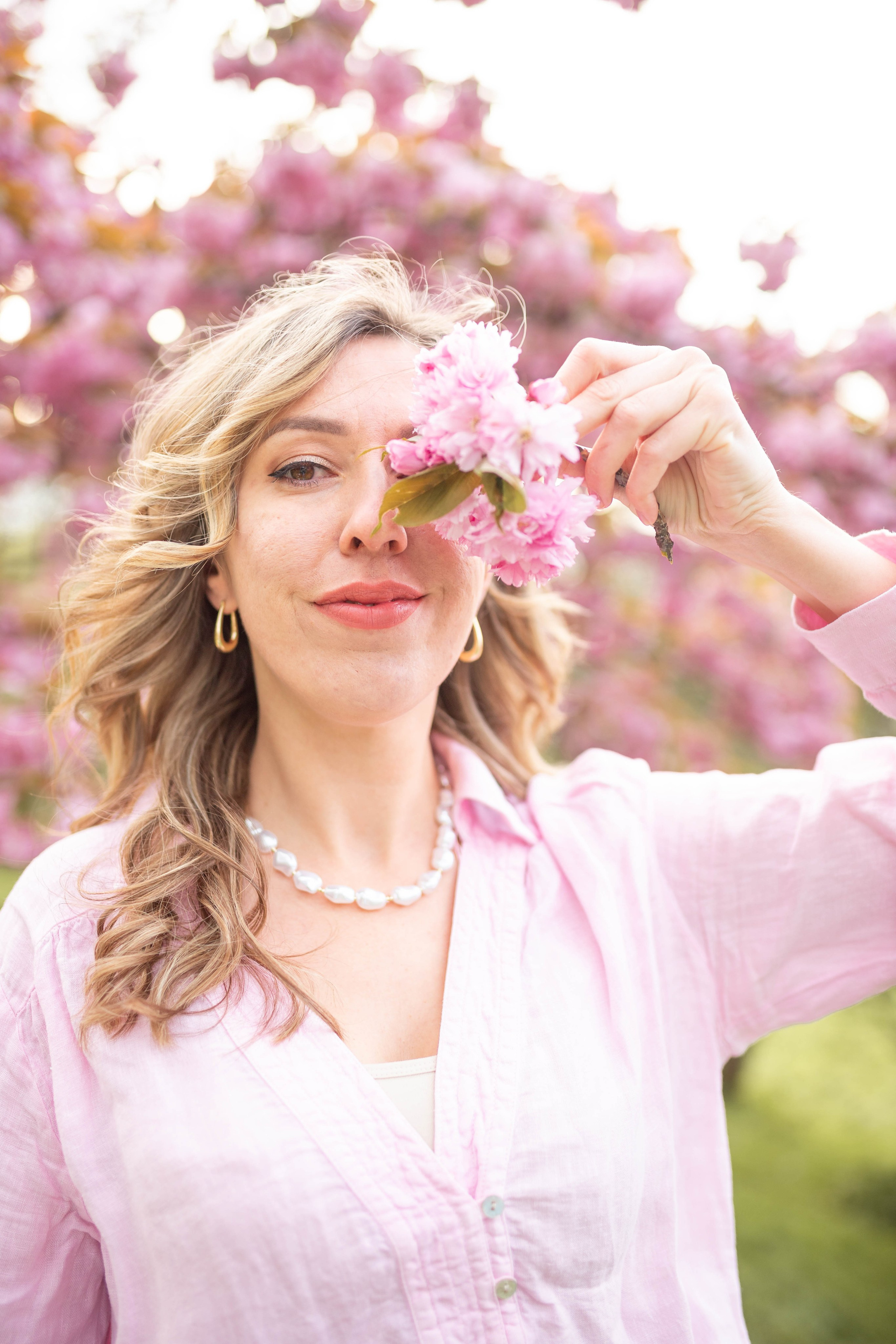 Cherry blossoms. Familien- und Kinderfotografin Katerina Vlasenko, München