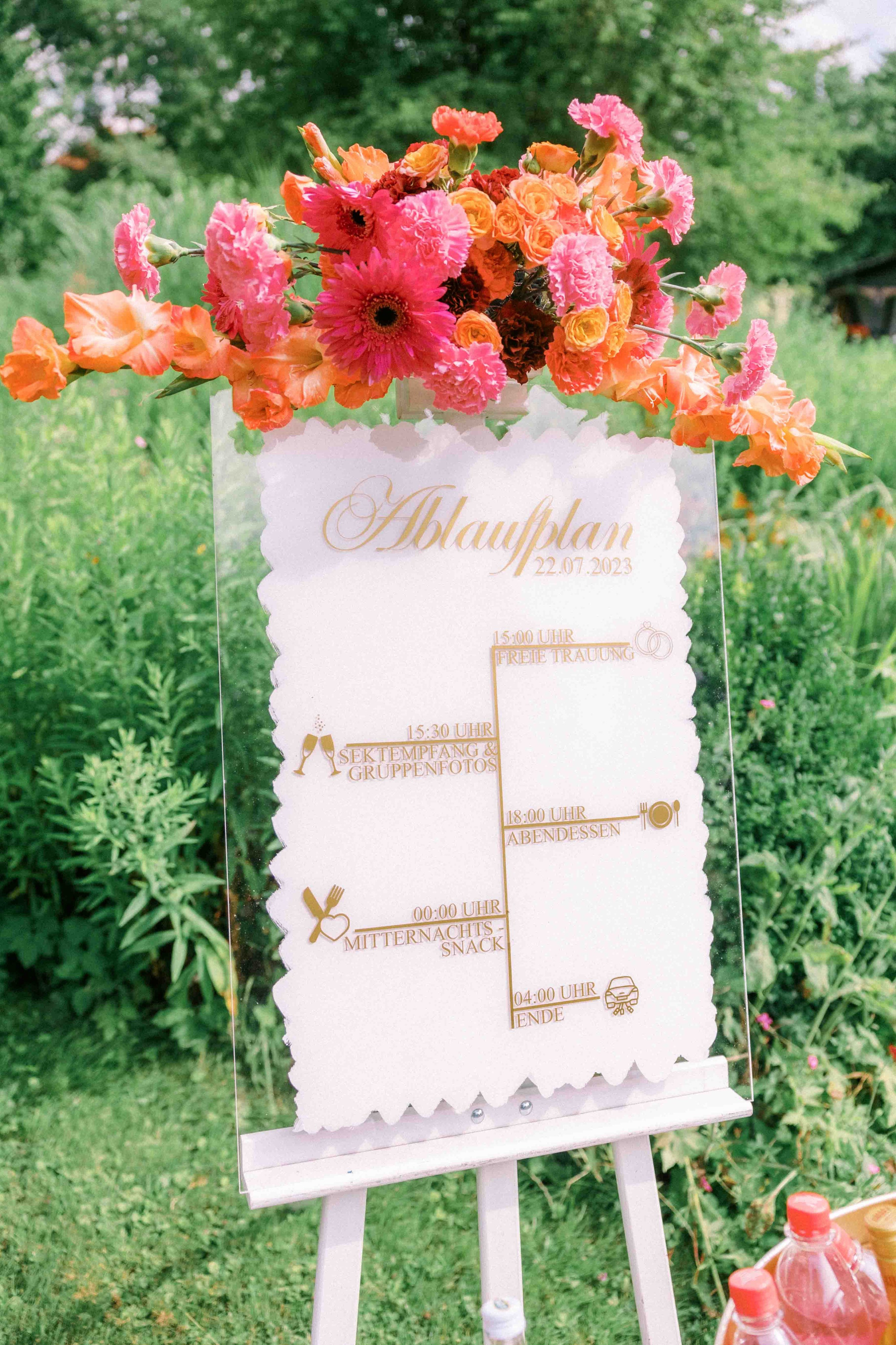 dekoration von jannys dekozauber bei Hochzeit