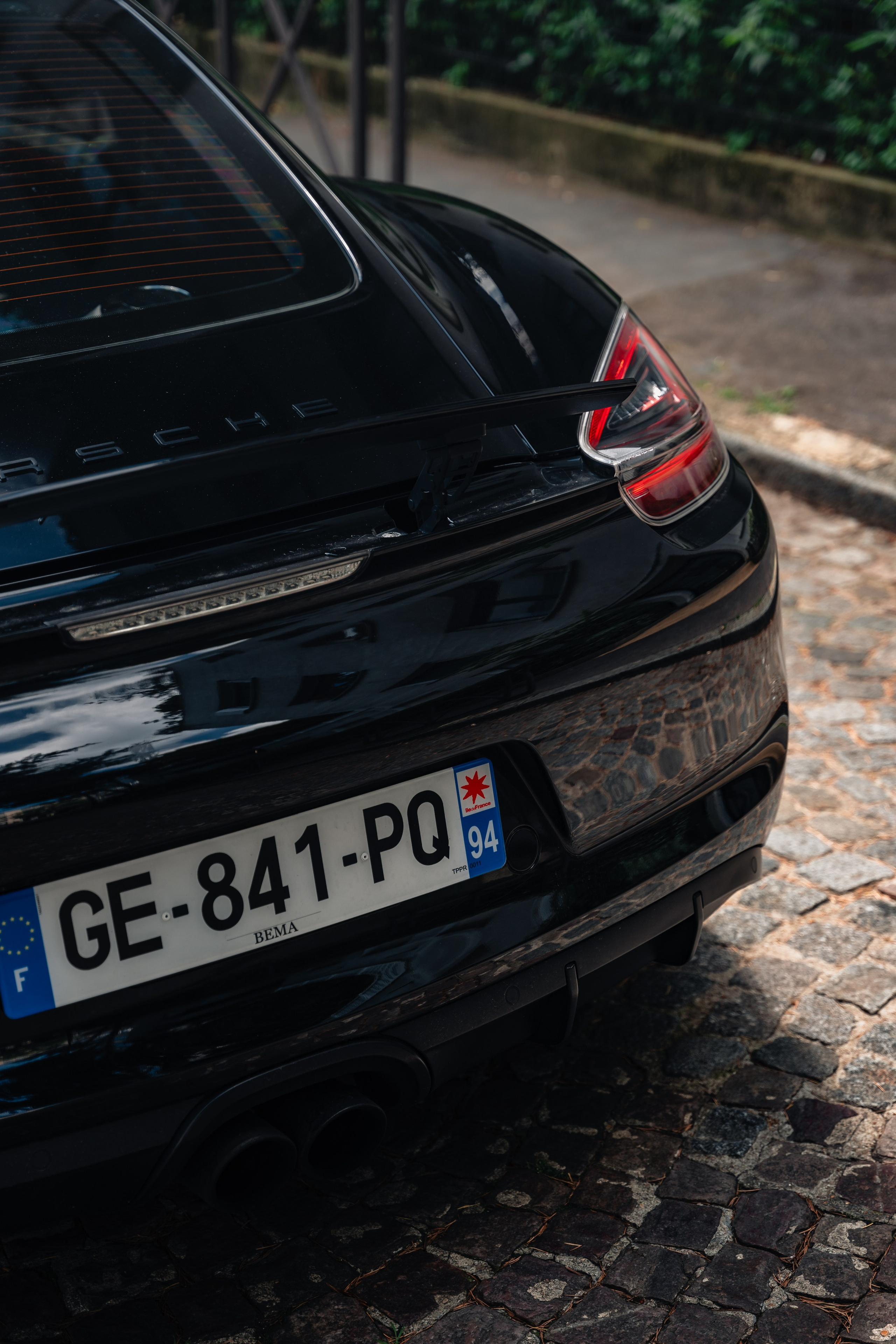 Porsche Cayman GTS. Photographer in Paris — Vitalii Motruk