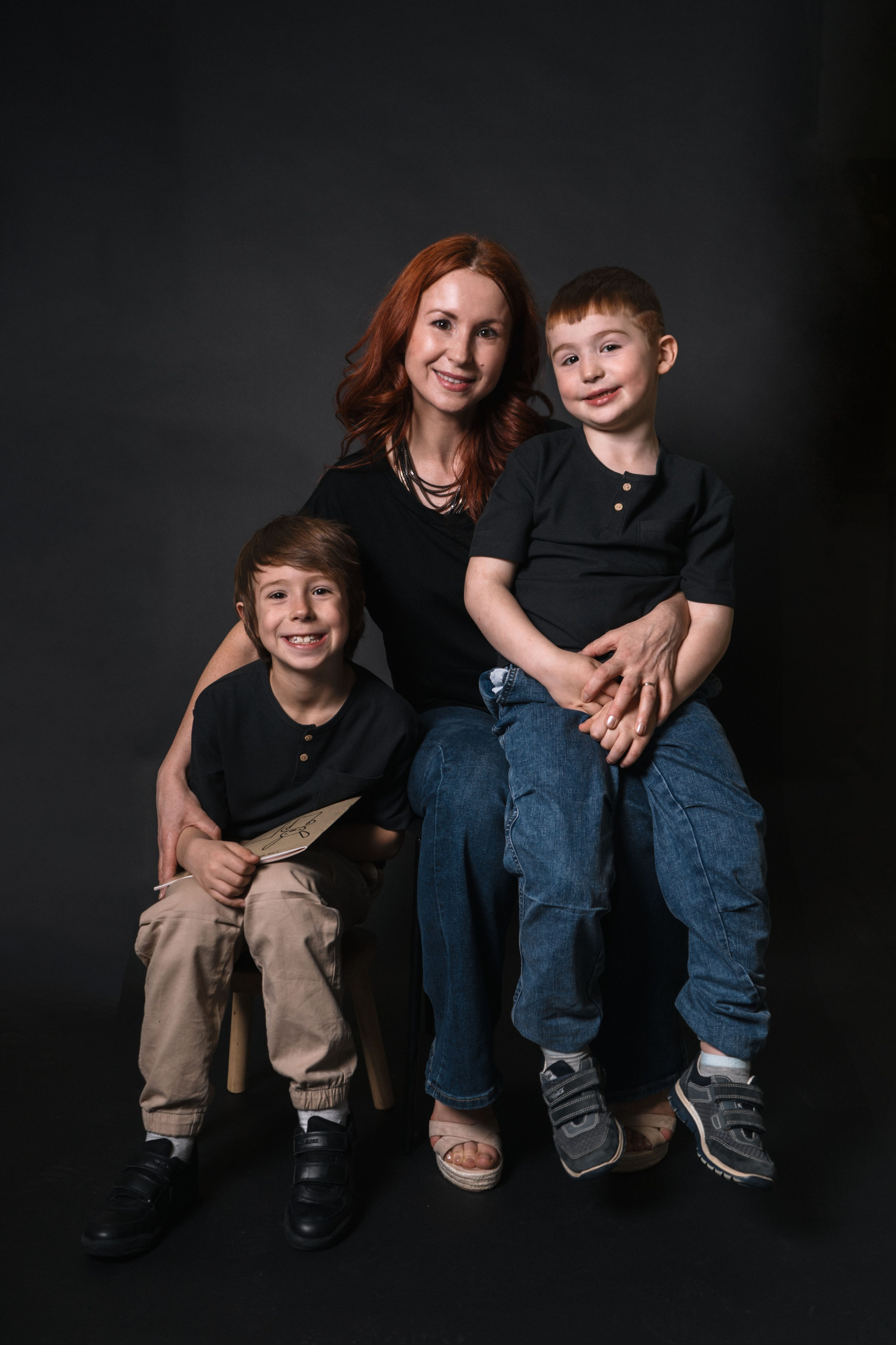 Marianne and her boys