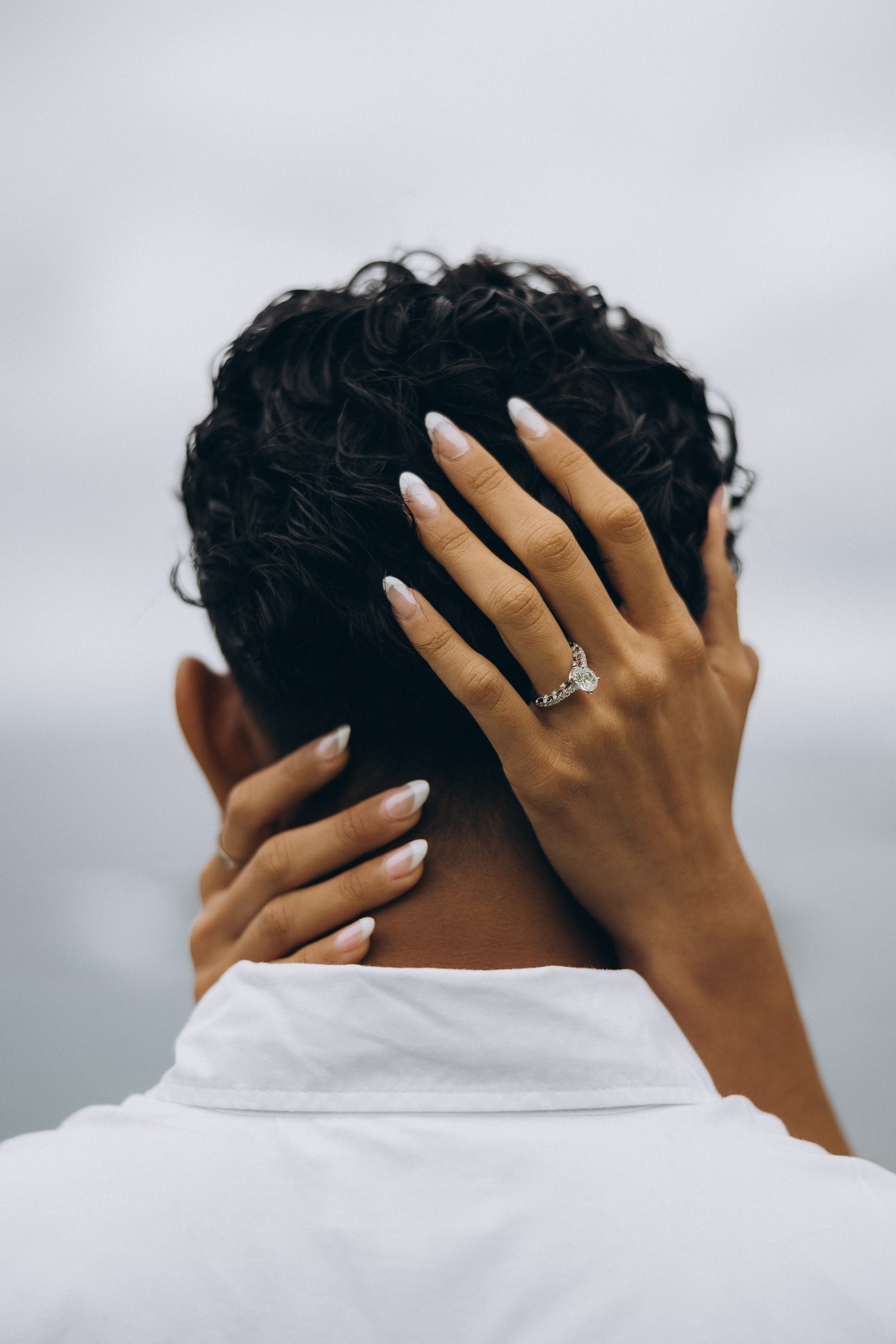 Madeira photographer capturing an intimate proposal in Boa Ventura.