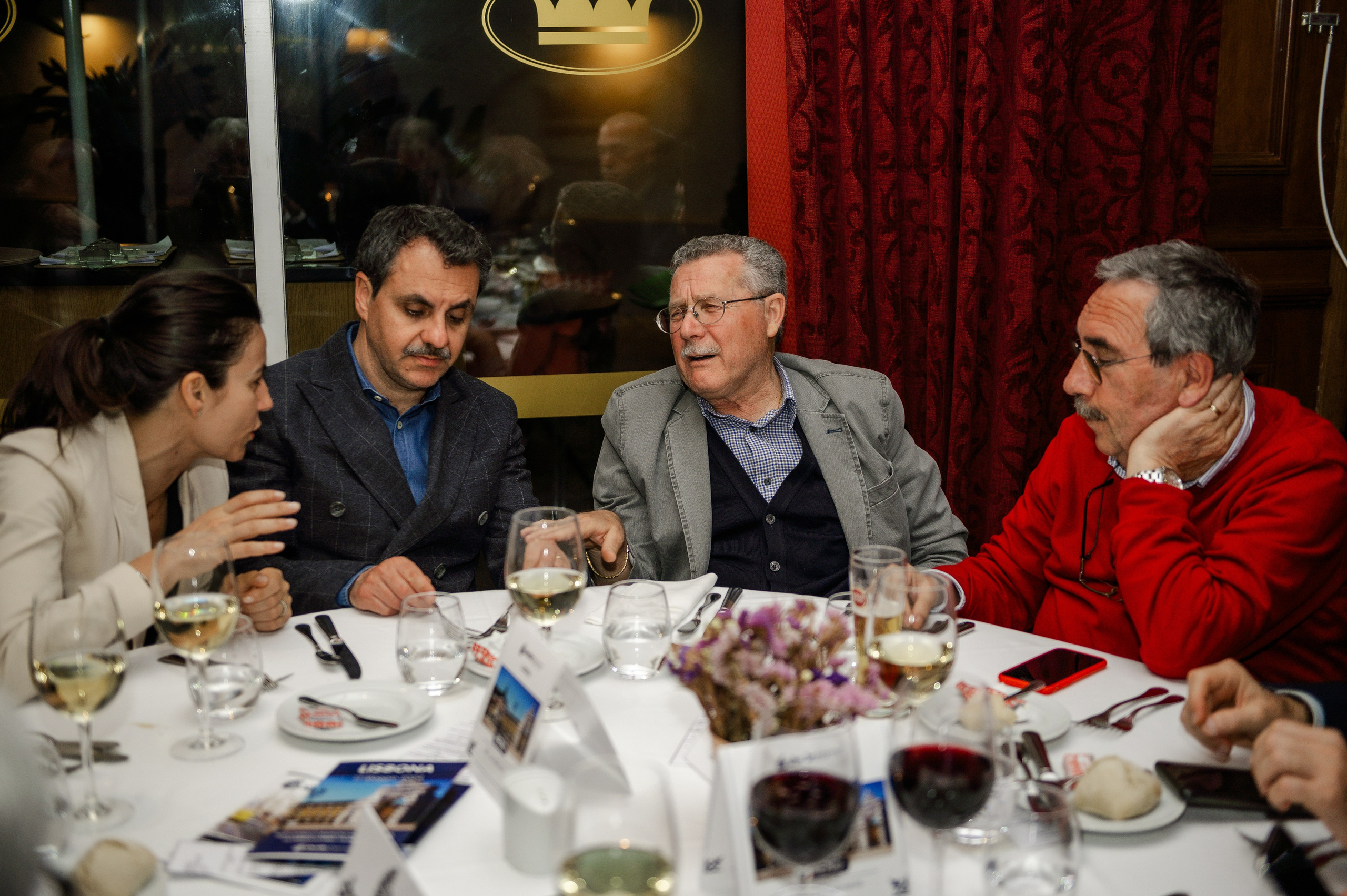 Corporate party at the restaurant — Pharma. Ваш фотограф в Лиссабоне — Анна Белова