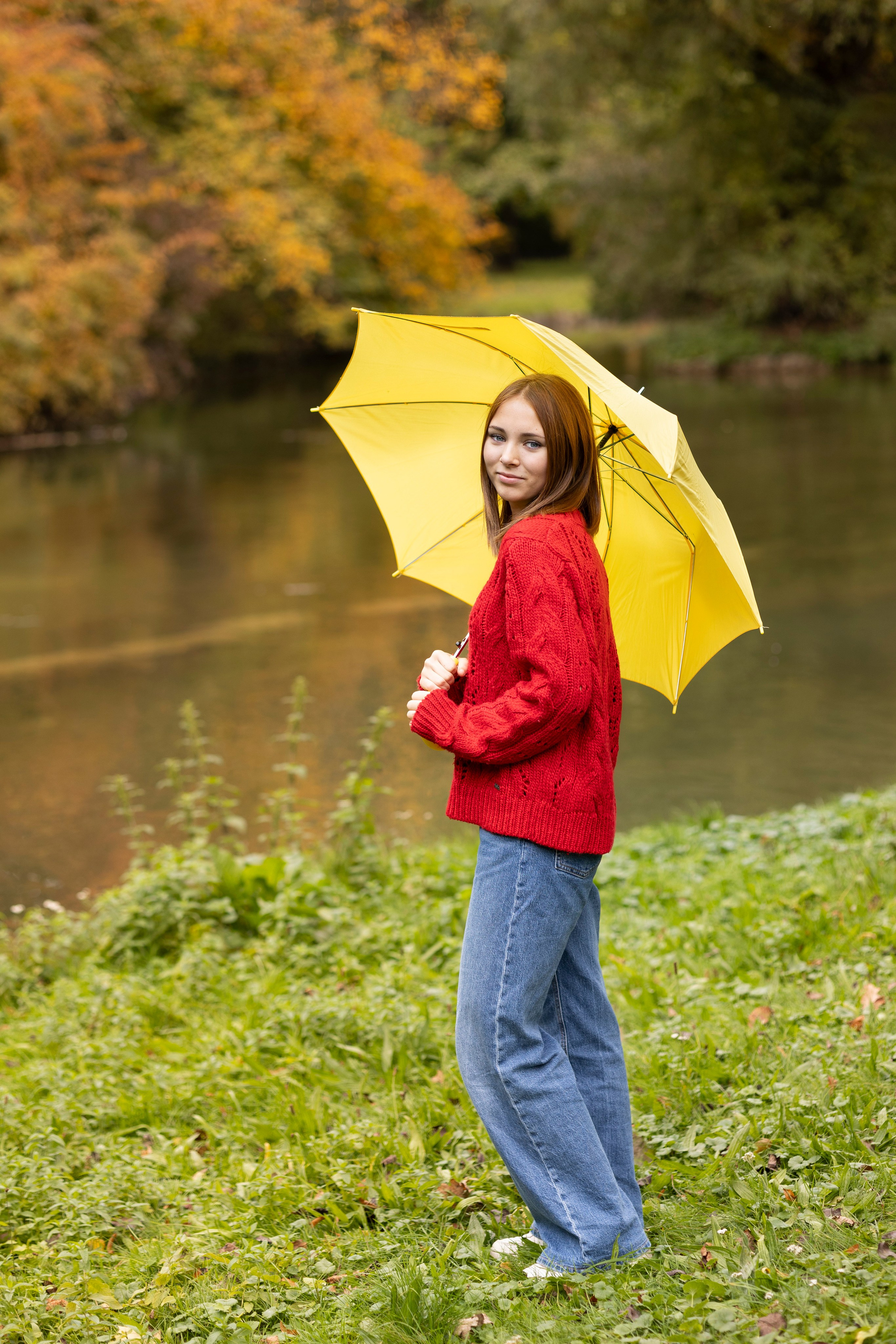 Autumn. Photographer in Munich