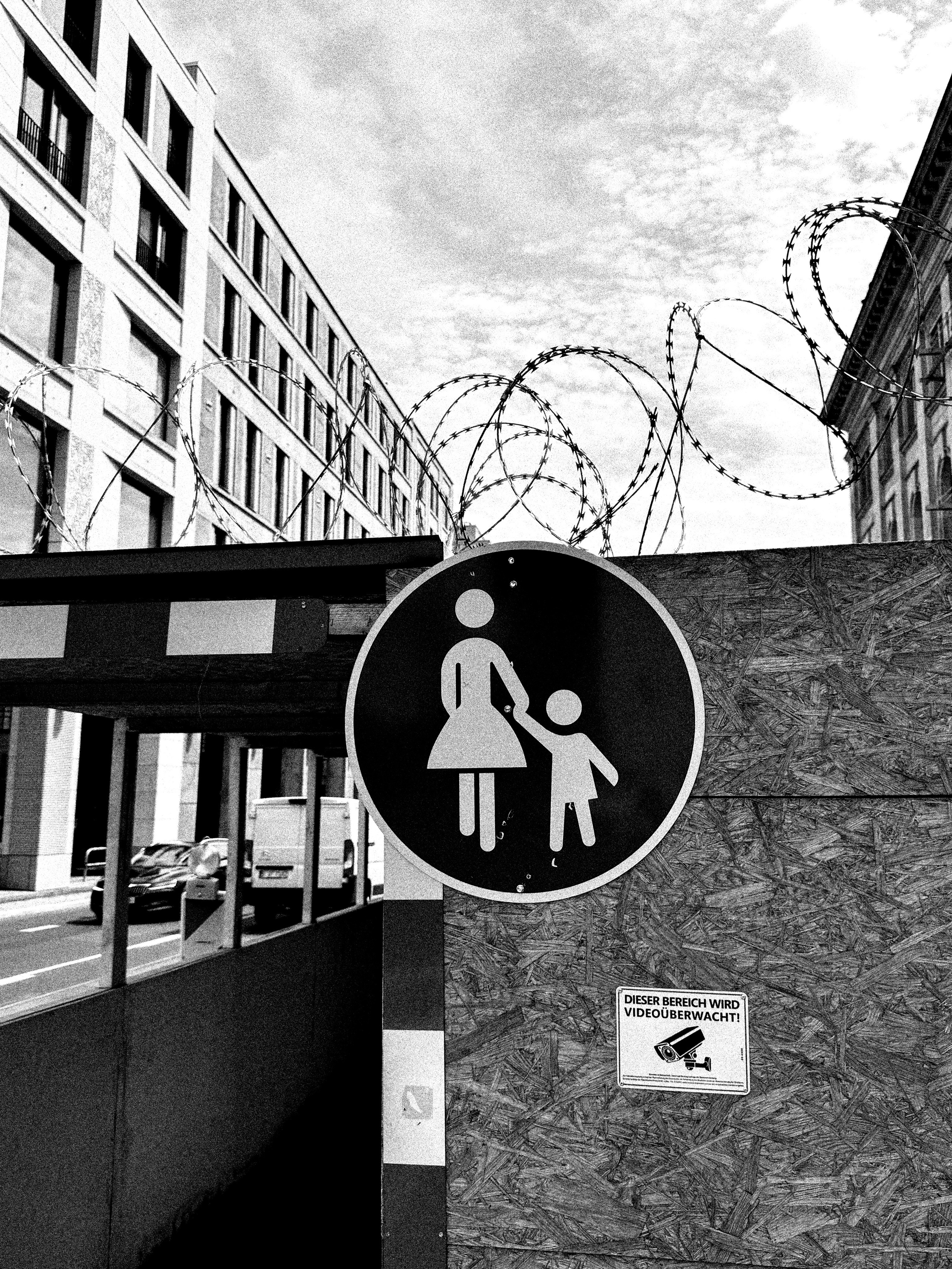 Berliner Mischung (Schwarz-Weiß). BNW Around Photography