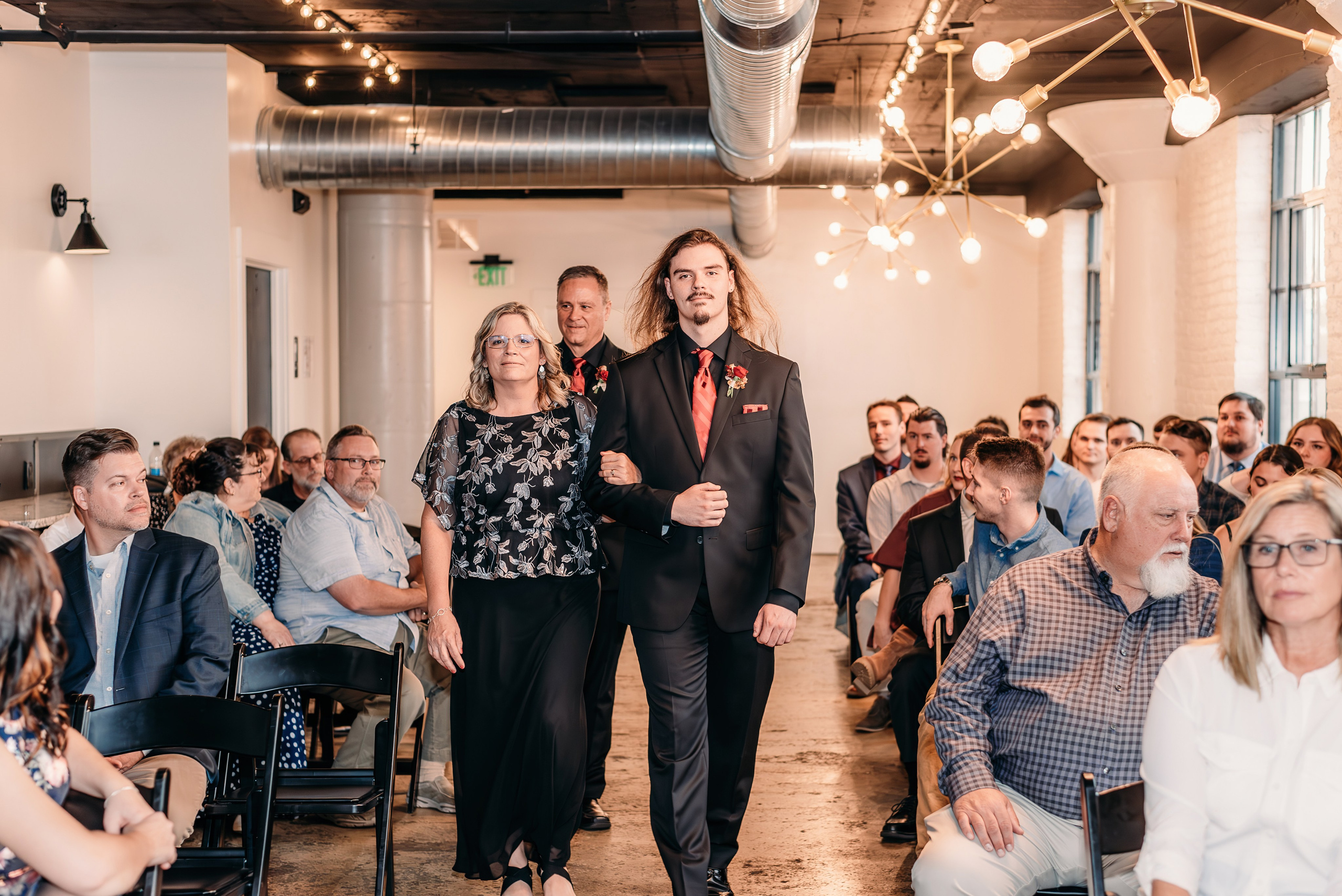 Bold & Dramatic Wedding at The Paper Mill on The Landing | Fort Wayne Wedding Photographer. Alexandria Danielle Photography | Fort Wayne & Indianapolis Wedding Photographer