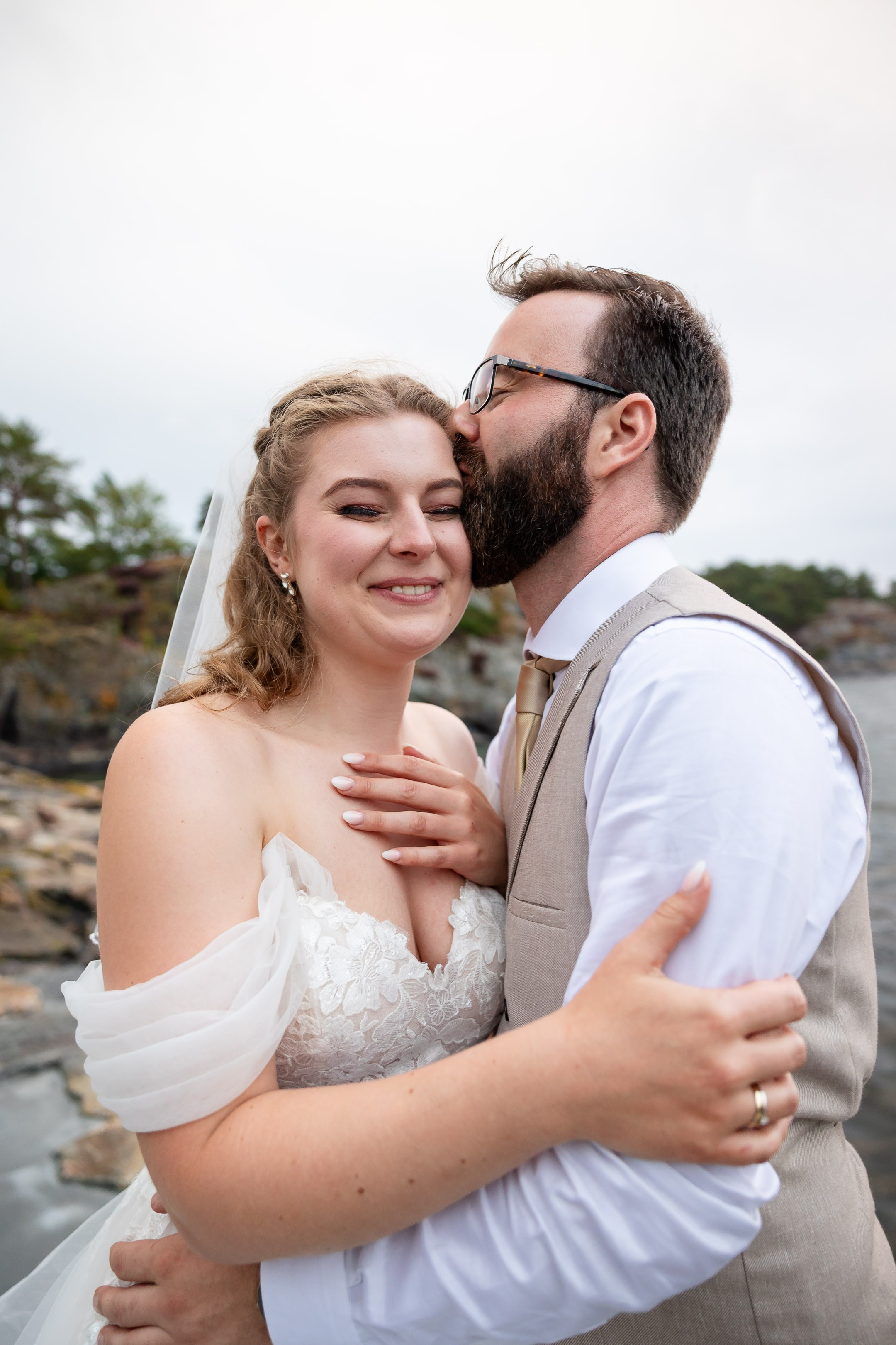 Bryllupsfotografering på Tromøya i Arendal. Bryllupsfotograf i Oslo og Rogaland — Meisal Media