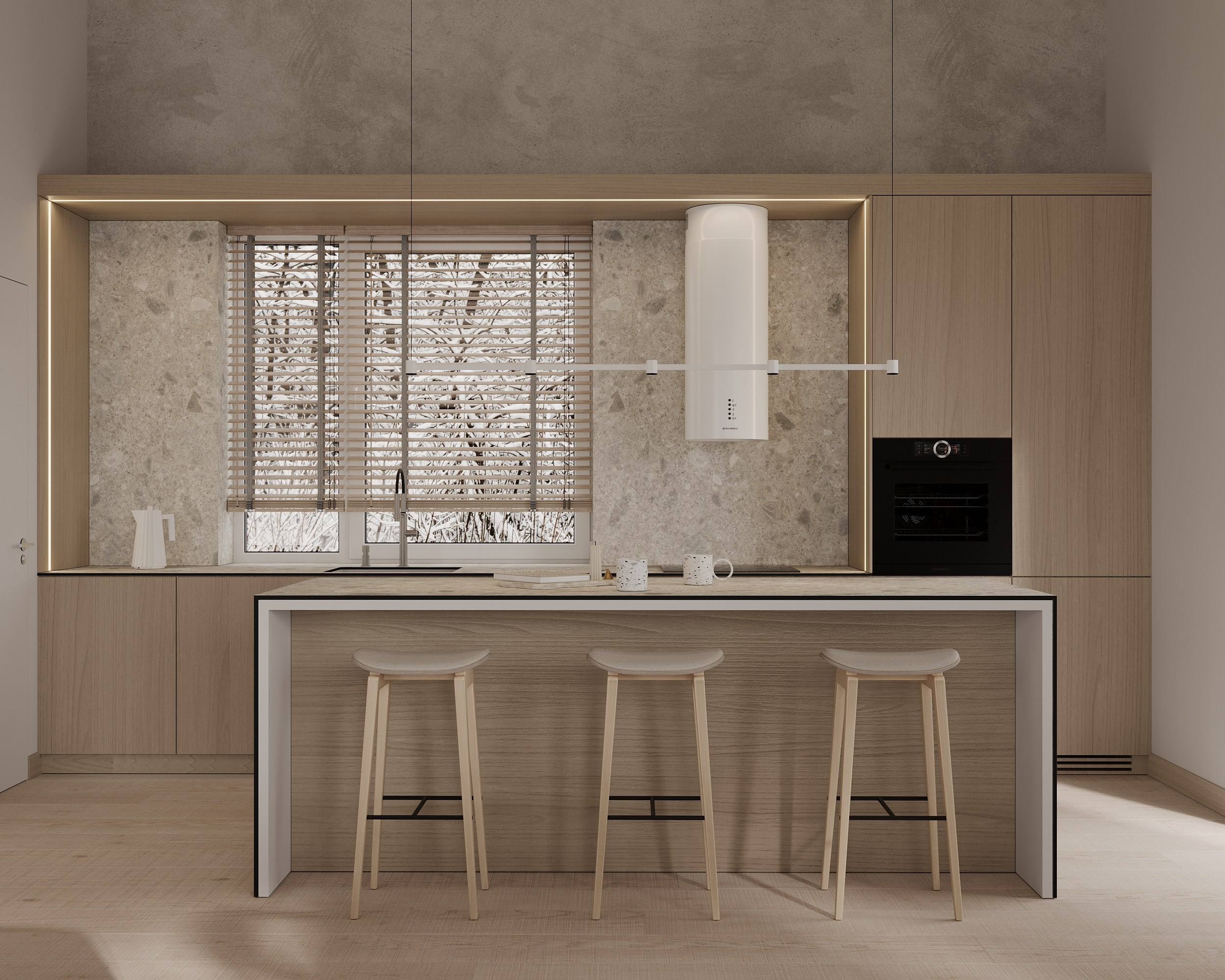 Butterfly House. Simple Archs — high quality visualizations for your interior projects