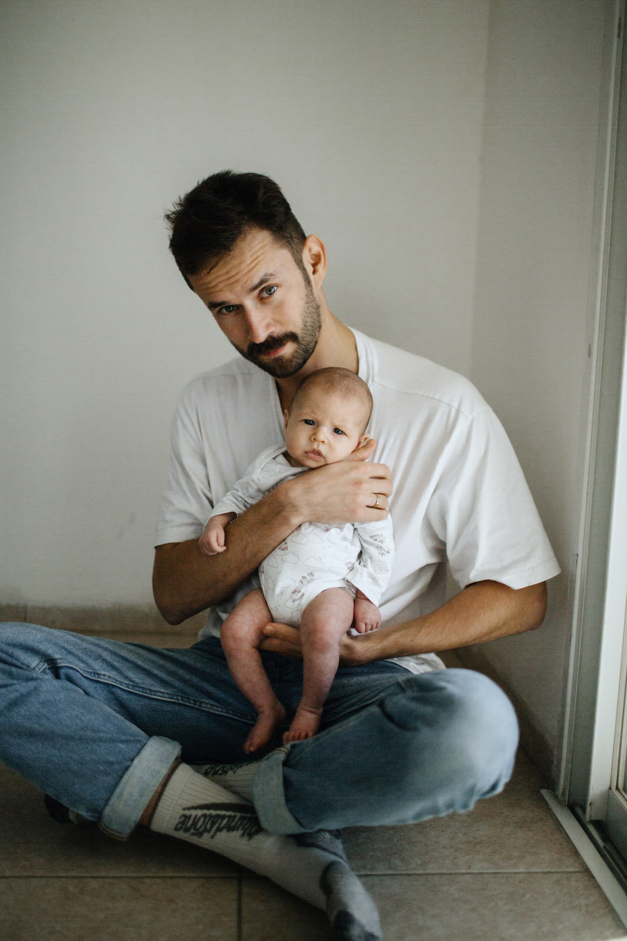 Sweet home / Ayala 3 month. Family photographer in Israel