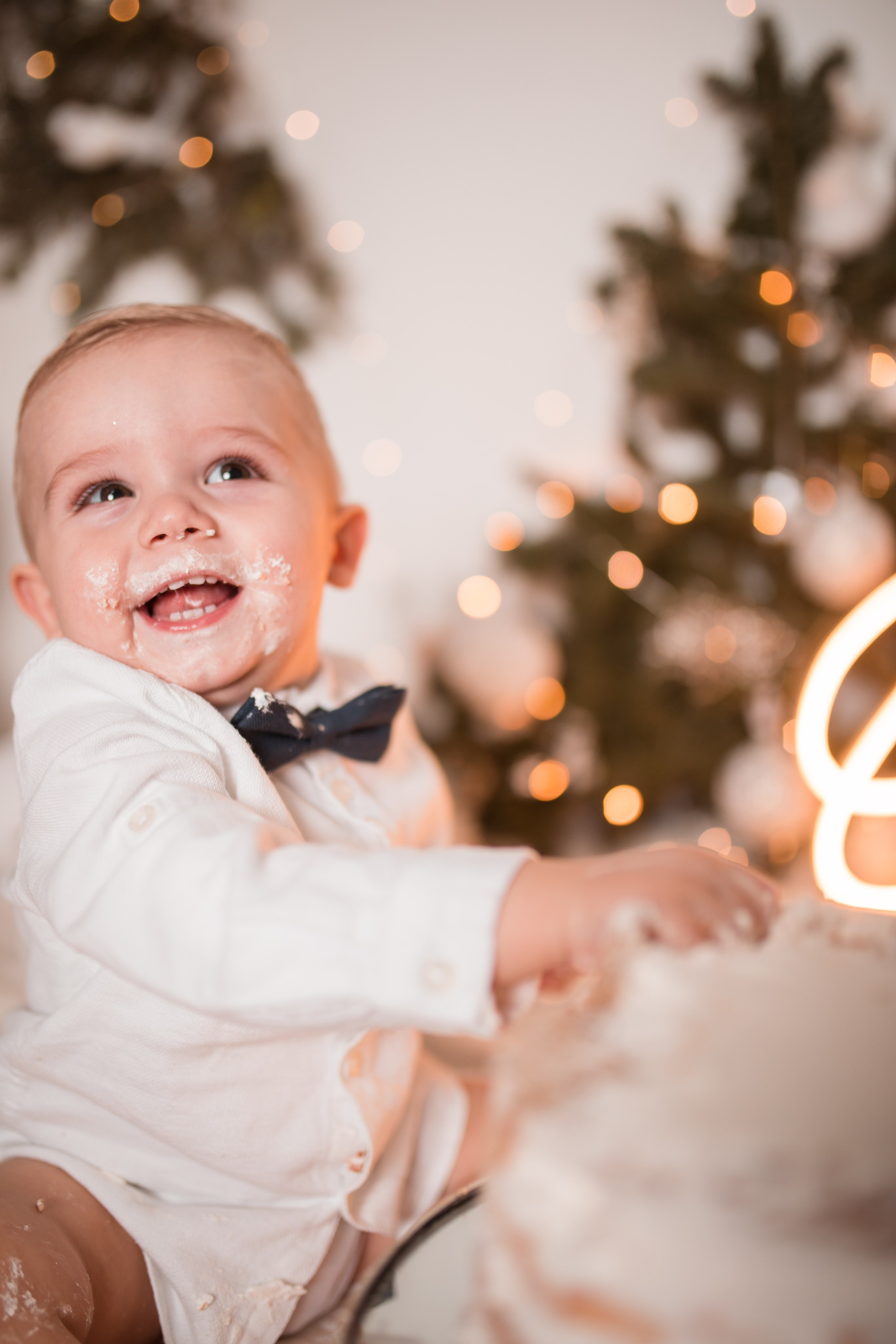 ILIJA 1TH BIRTHDAY SMASH CAKE. HOME