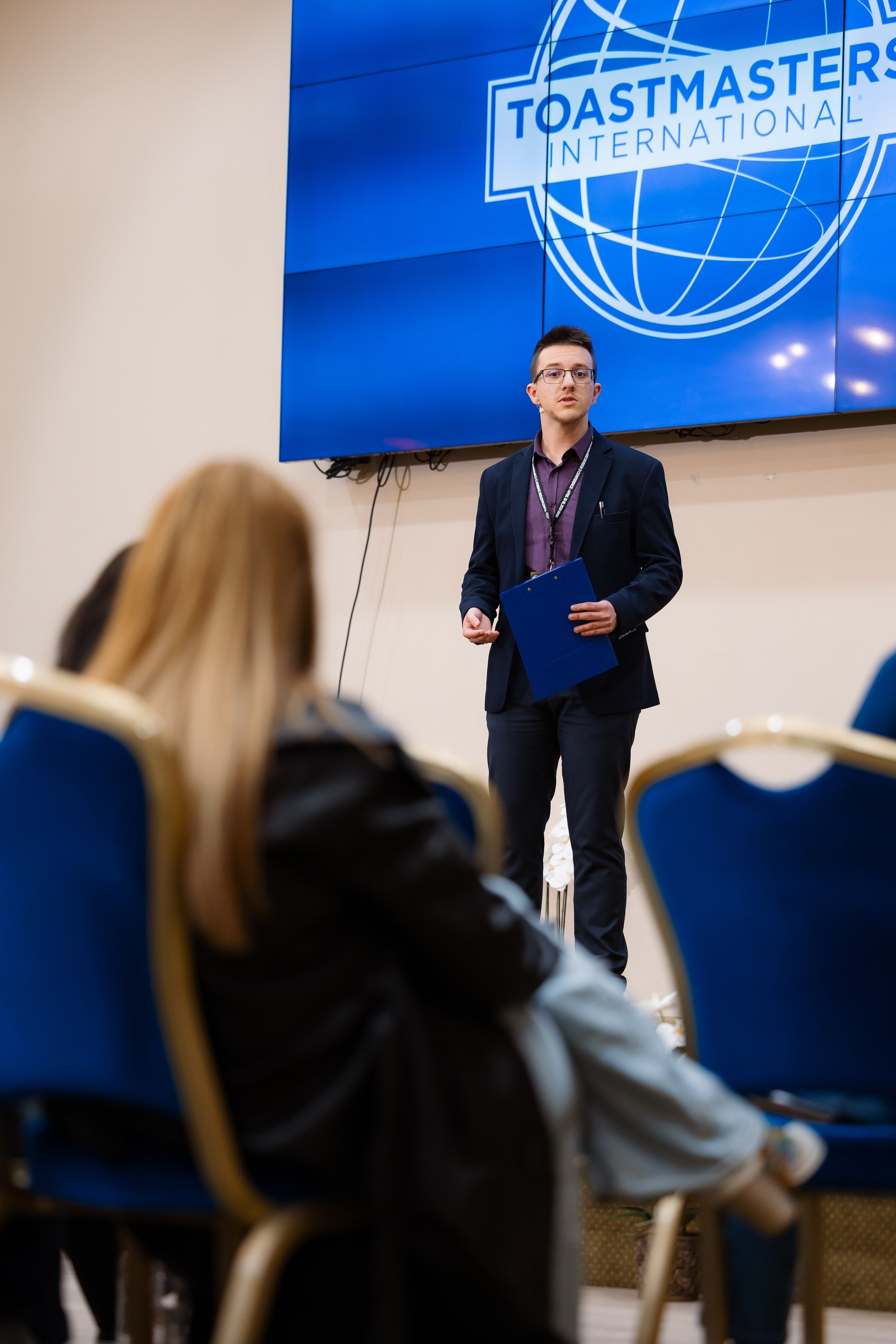Toastmasters Conference. Marius Ciocan