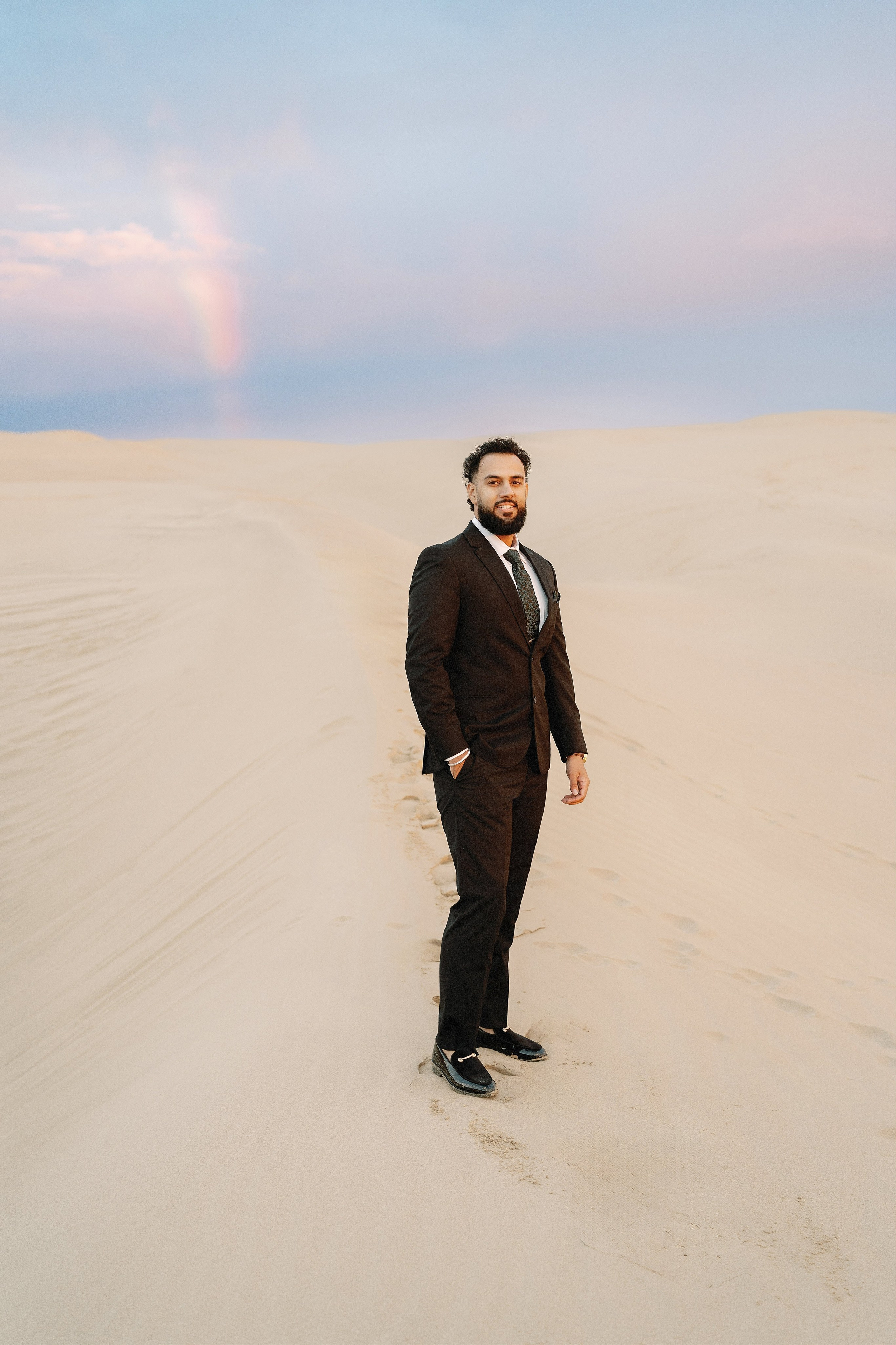 Elopement at Pismo Beach Sand Dunes, California. Wedding Photography & Videography Team in California, Los Angeles, San Francisco, San Diego and Travel