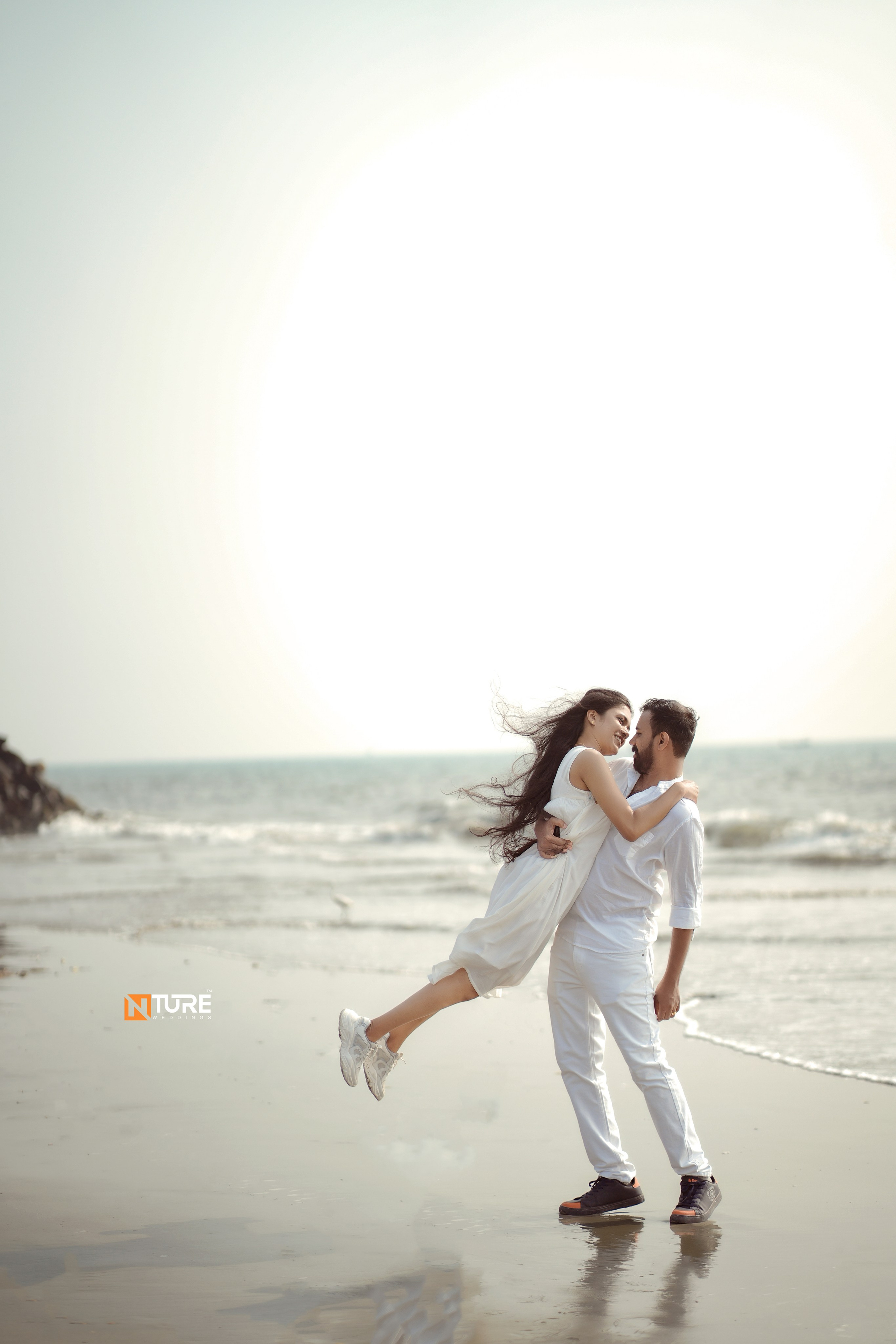 BEFORE AND AFTER. NTURE WEDDING