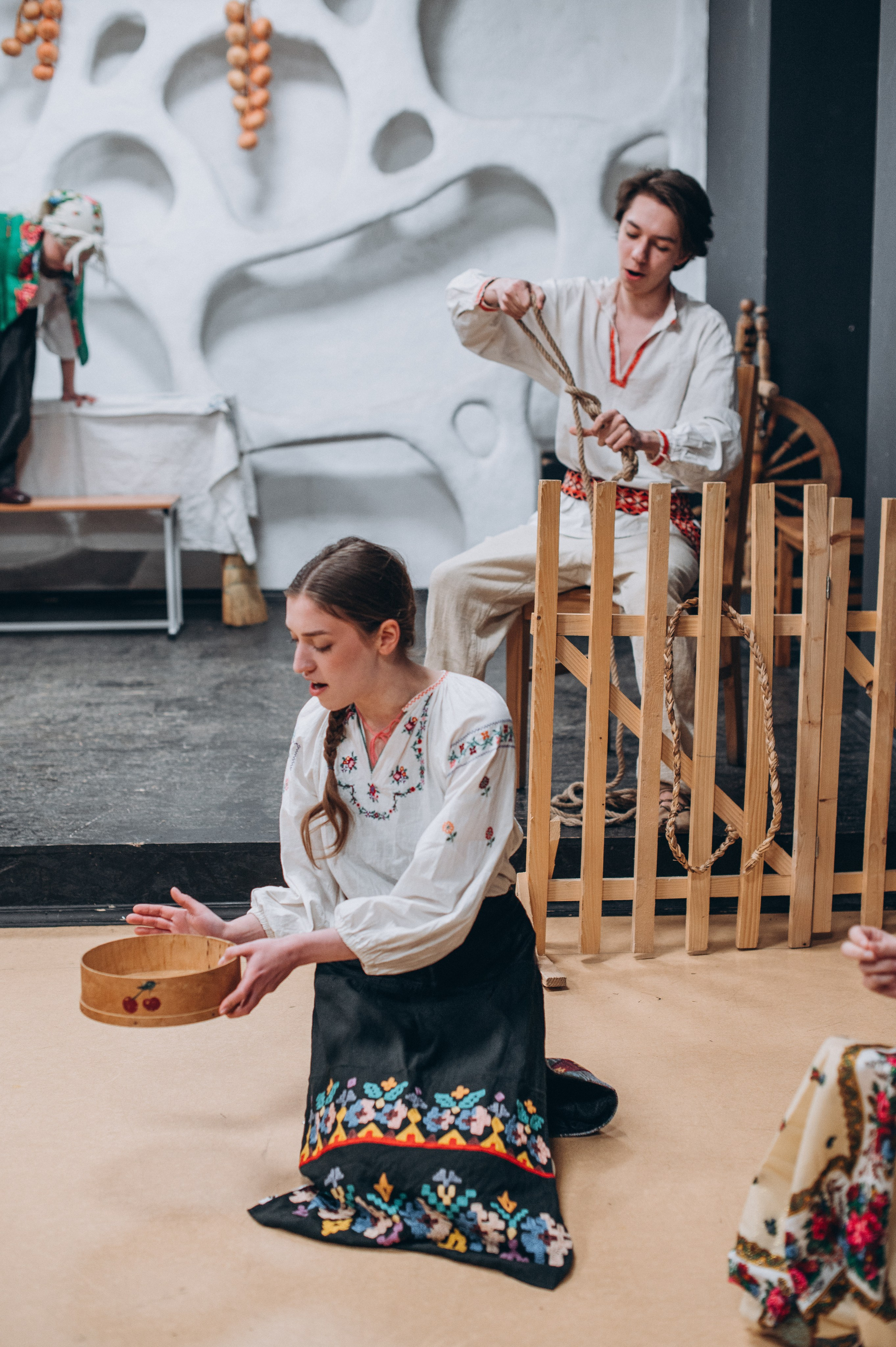 Вистава студентів Кайдашева сім’я. Фотограф Київ