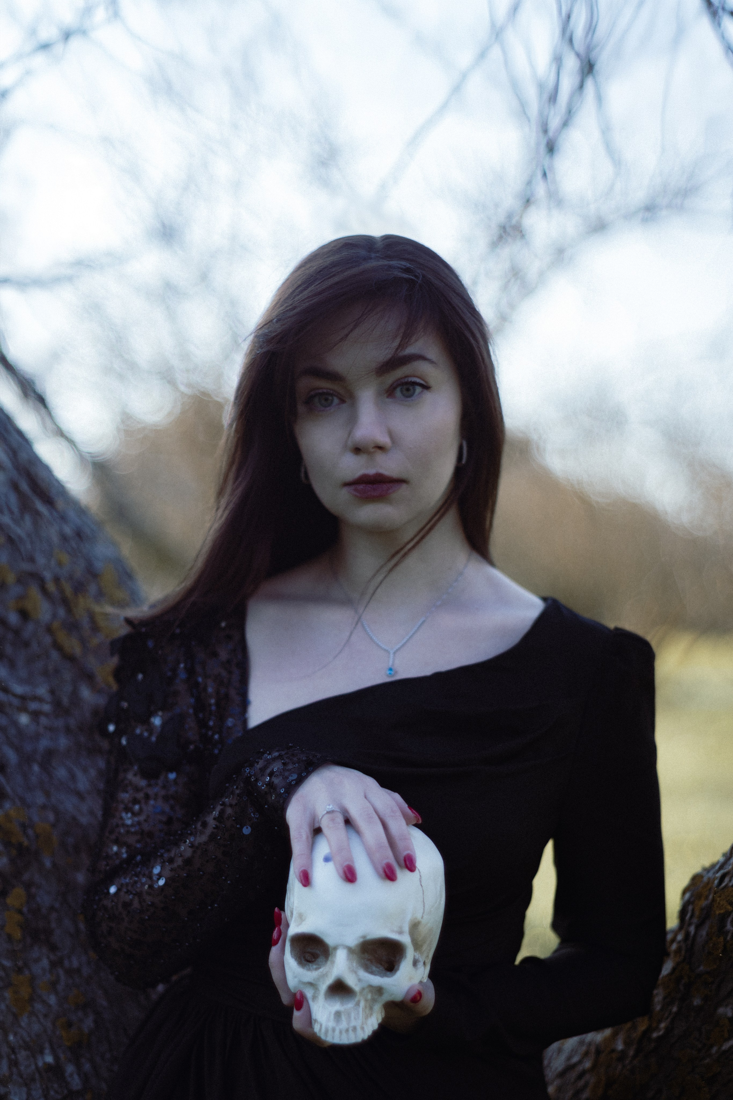 Daria in Gothic Style. Photographer in Greece Kristina