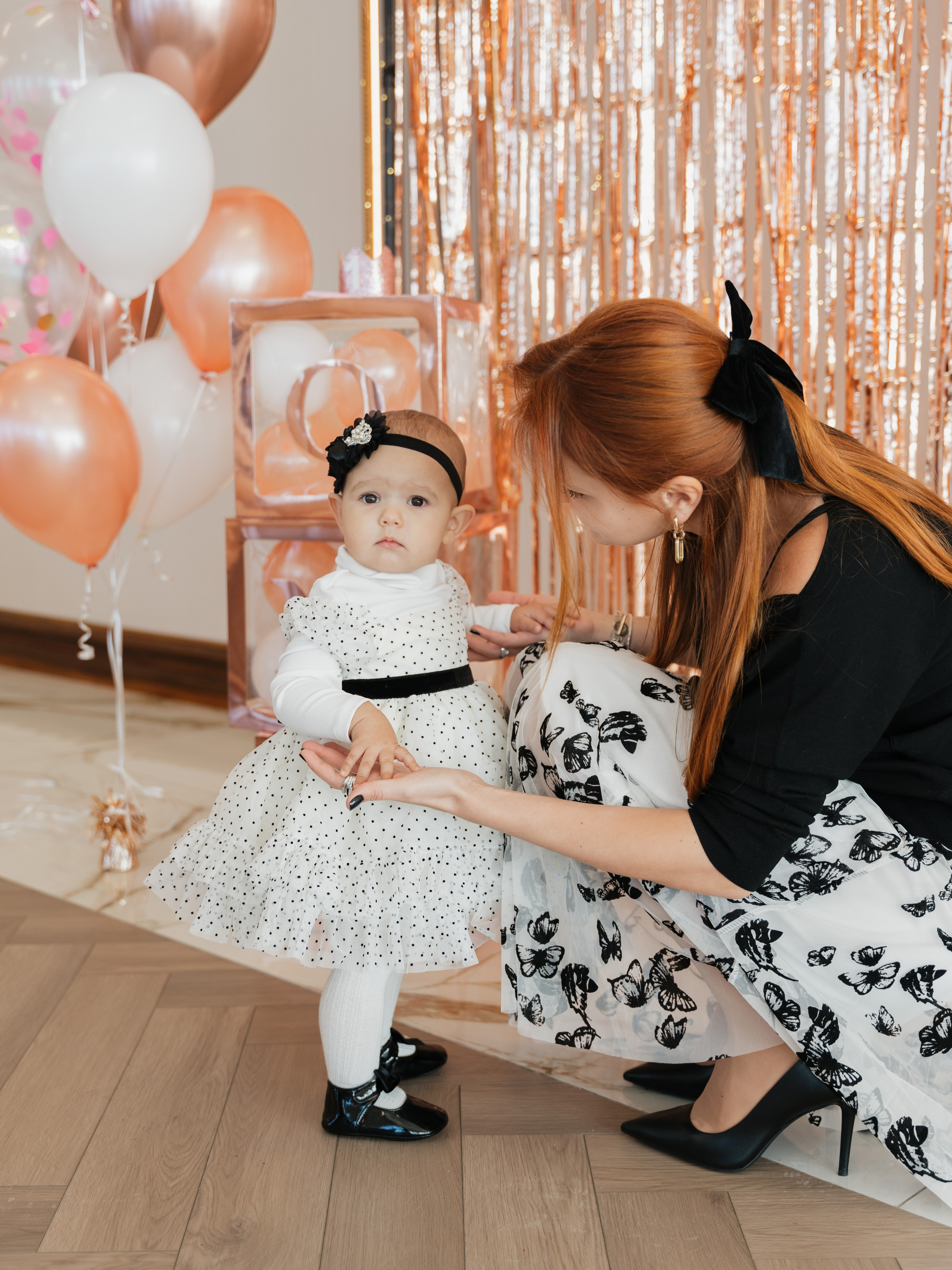 First birthday photoshoot Emily