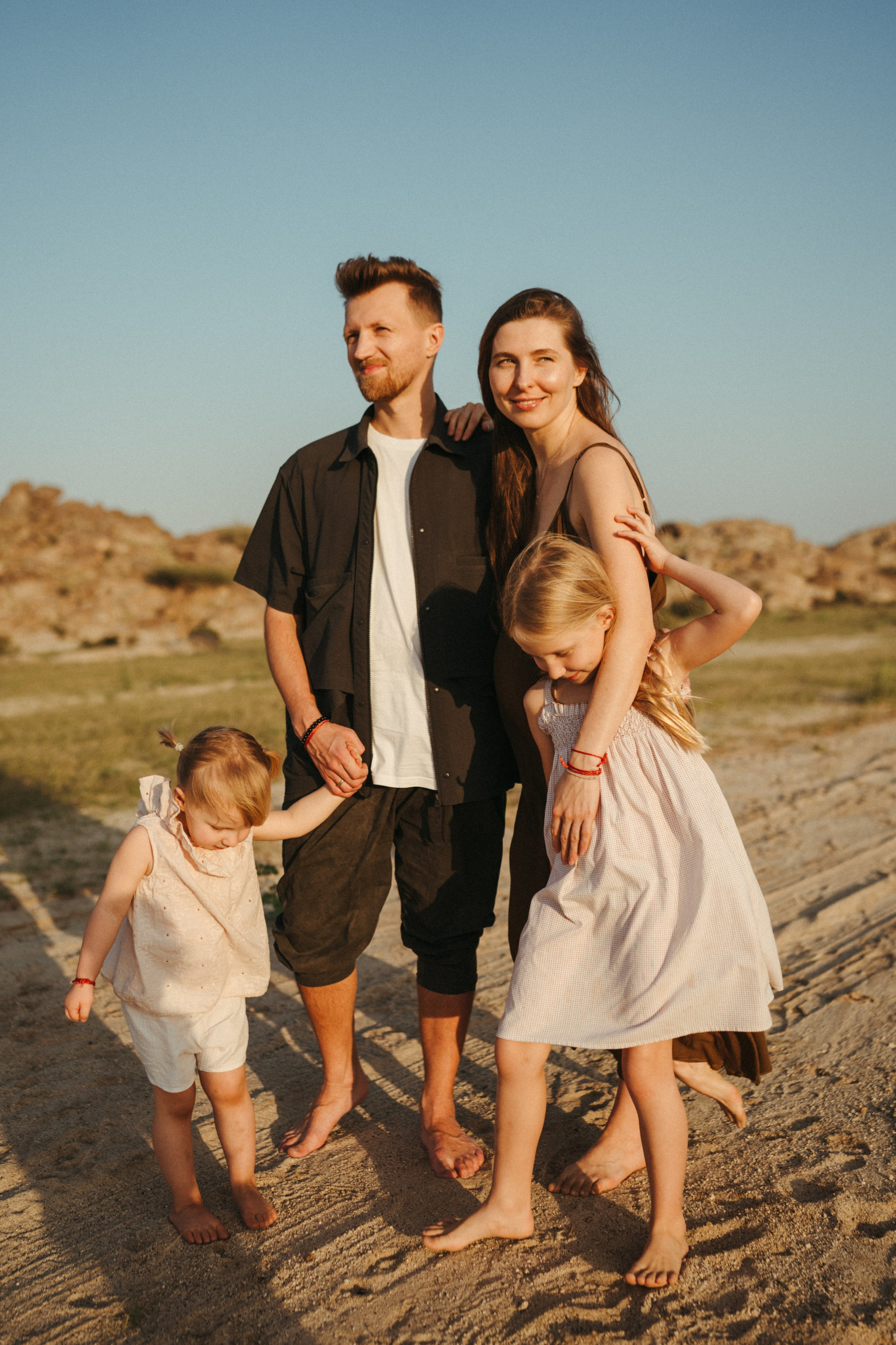 Khoroshilovs Family. Family photographer in Saudi Arabia