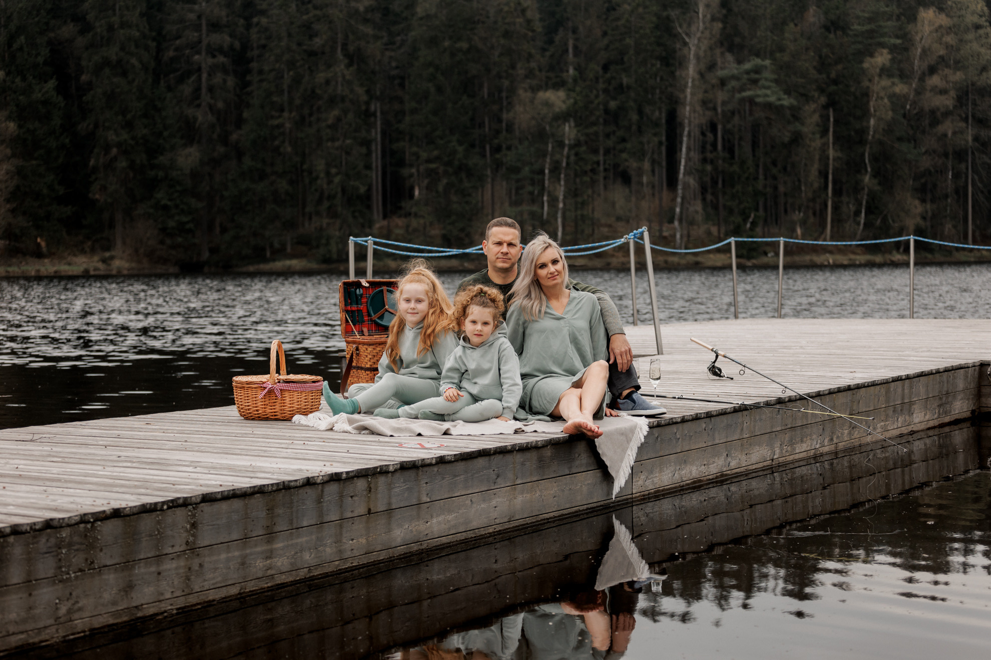 Angeln am See. Familien- und Hochzeitsfotografin in Frankfurt am Main Alina Braun