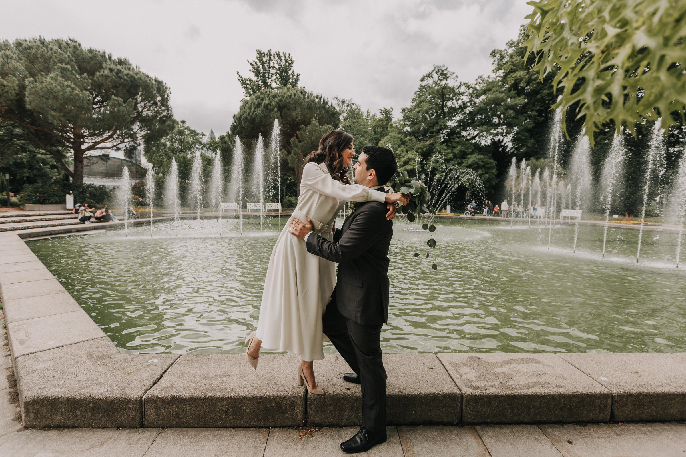 Сад пальм. Семейный и свадебный фотограф в Франкфурте на Майне Алина Браун