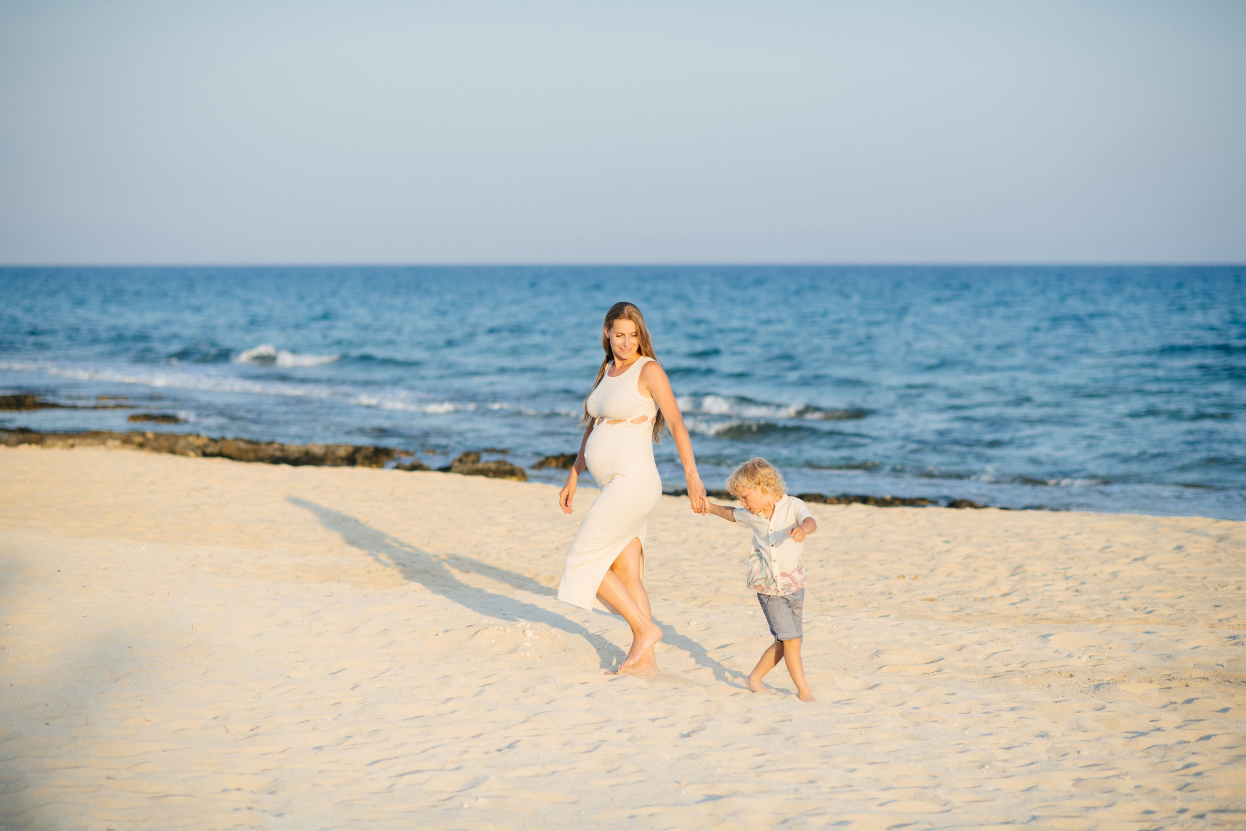 На пляже. Фотограф на Кипре