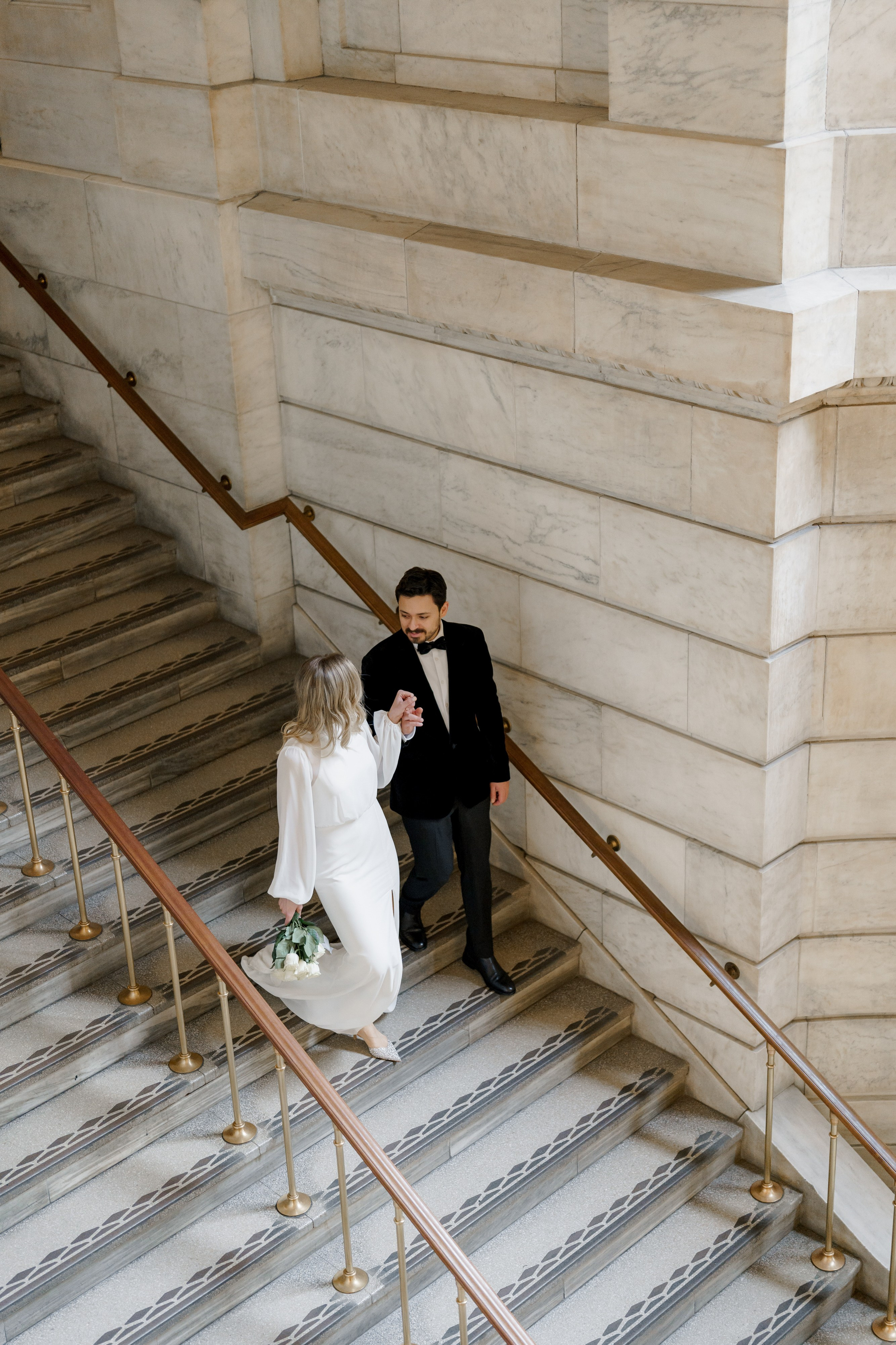 Caroline and Brendan’s Museum MET and Library Engagement Shoot. Wedding photographer and videographer New York | New Jersey