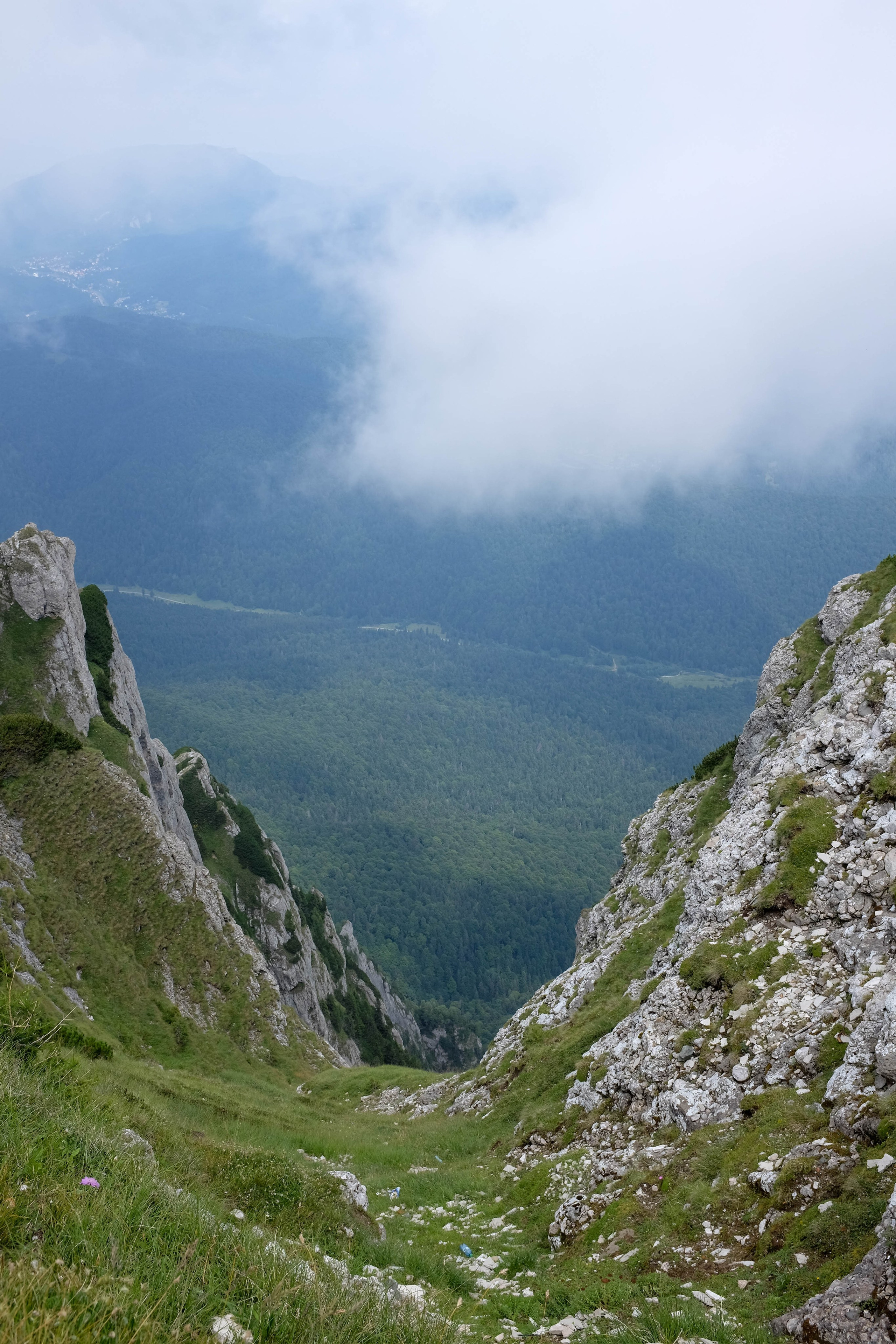 Bucegi Mountains. Street Art Photography