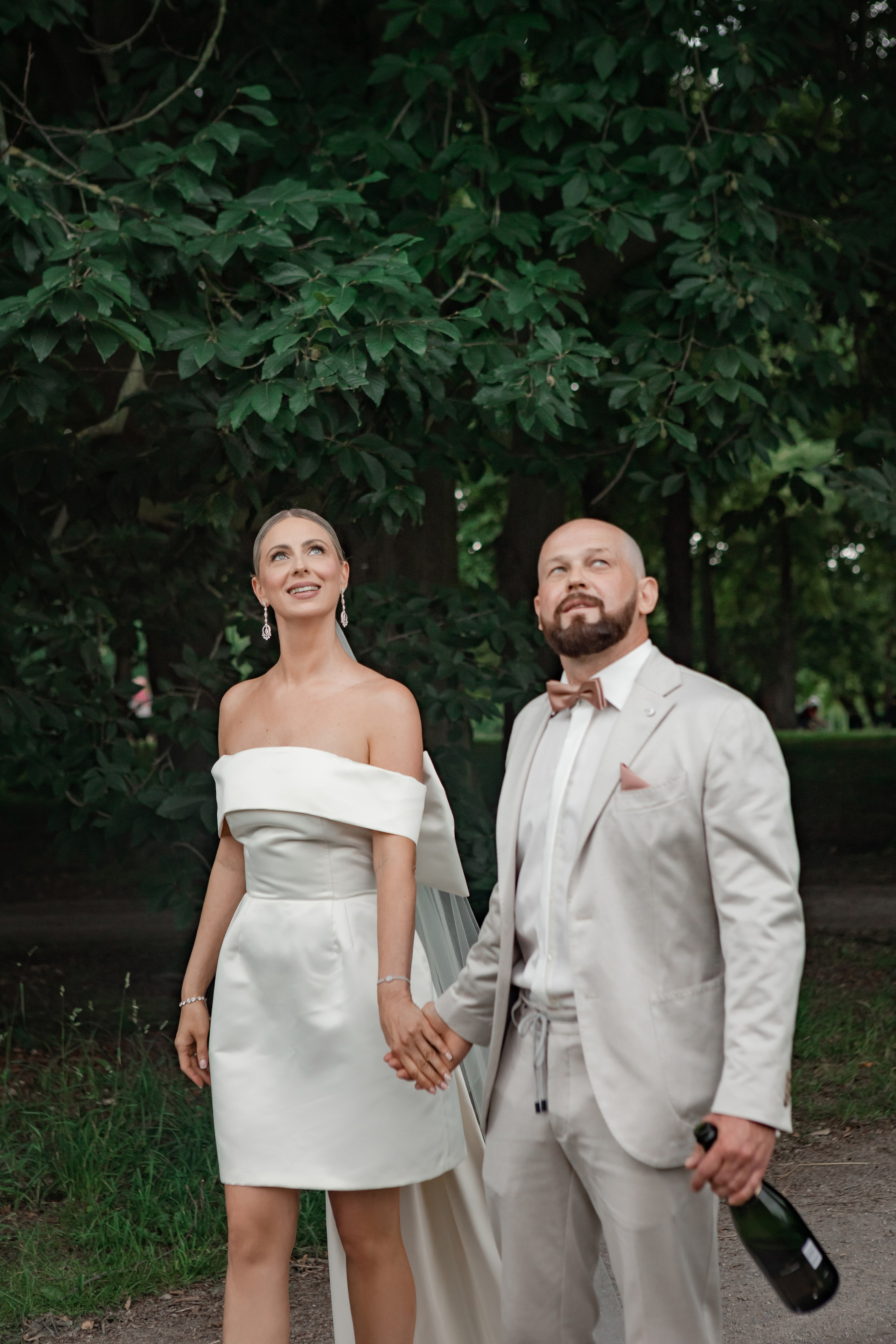 Свадьба в садах Херренхойзера. Фотограф из Ганновера Анна Хорст