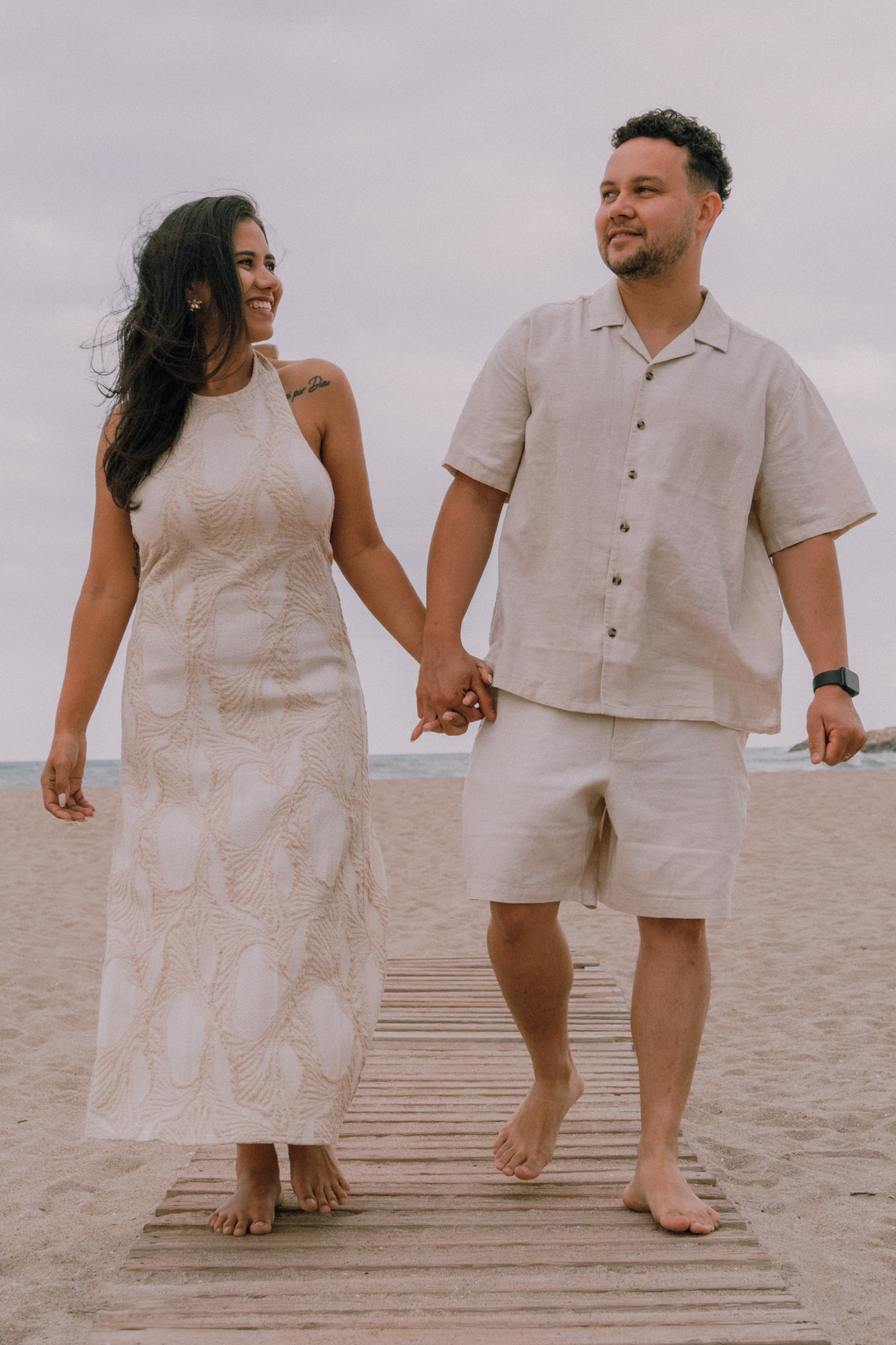 Семейная фотосессия на пляже. Профессиональная фотосъемка в Калафелле — Елена Медведева