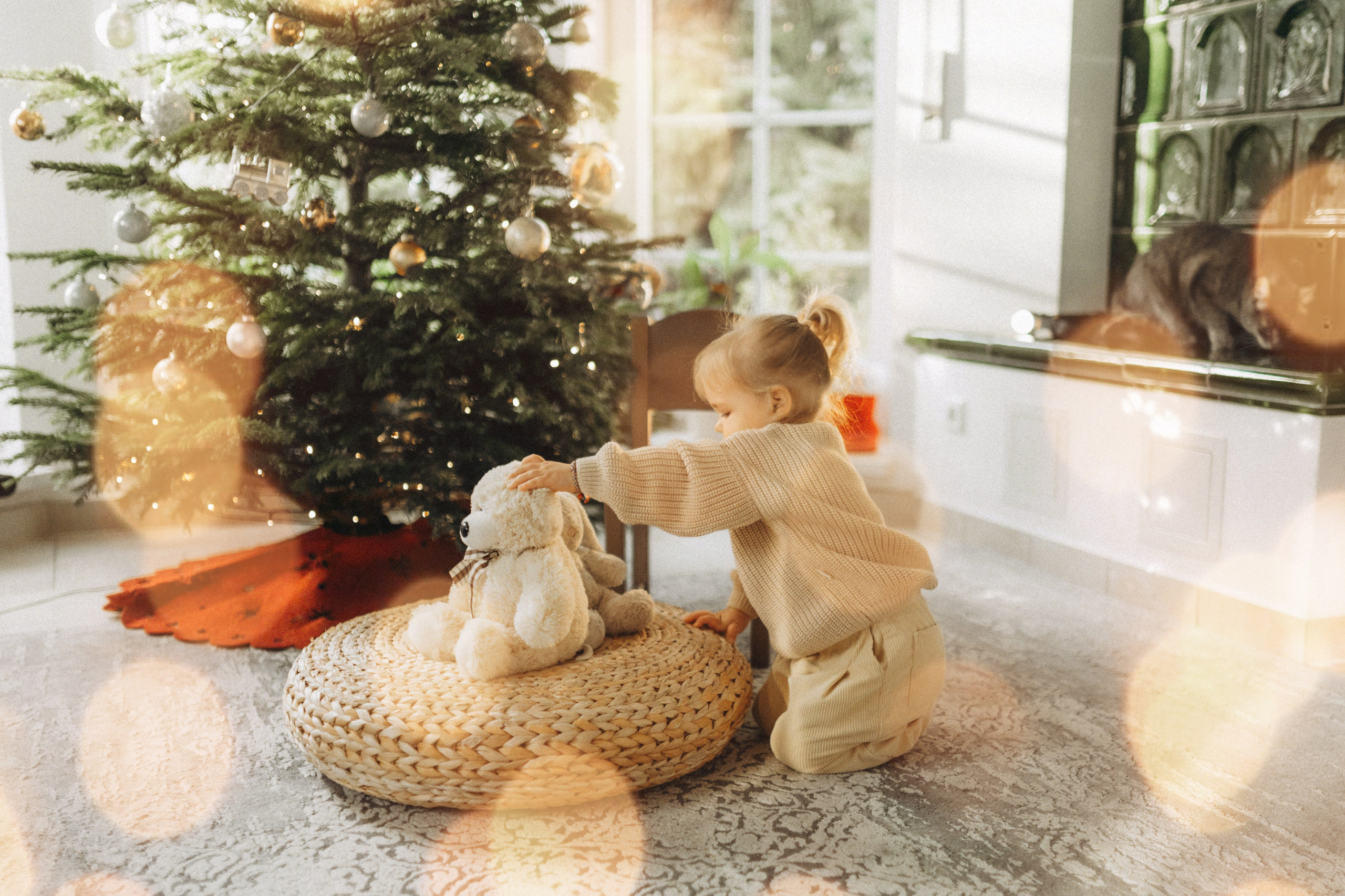 Новогодняя домашяя фотосессия. Семейный фотограф Лейпциг, Германия