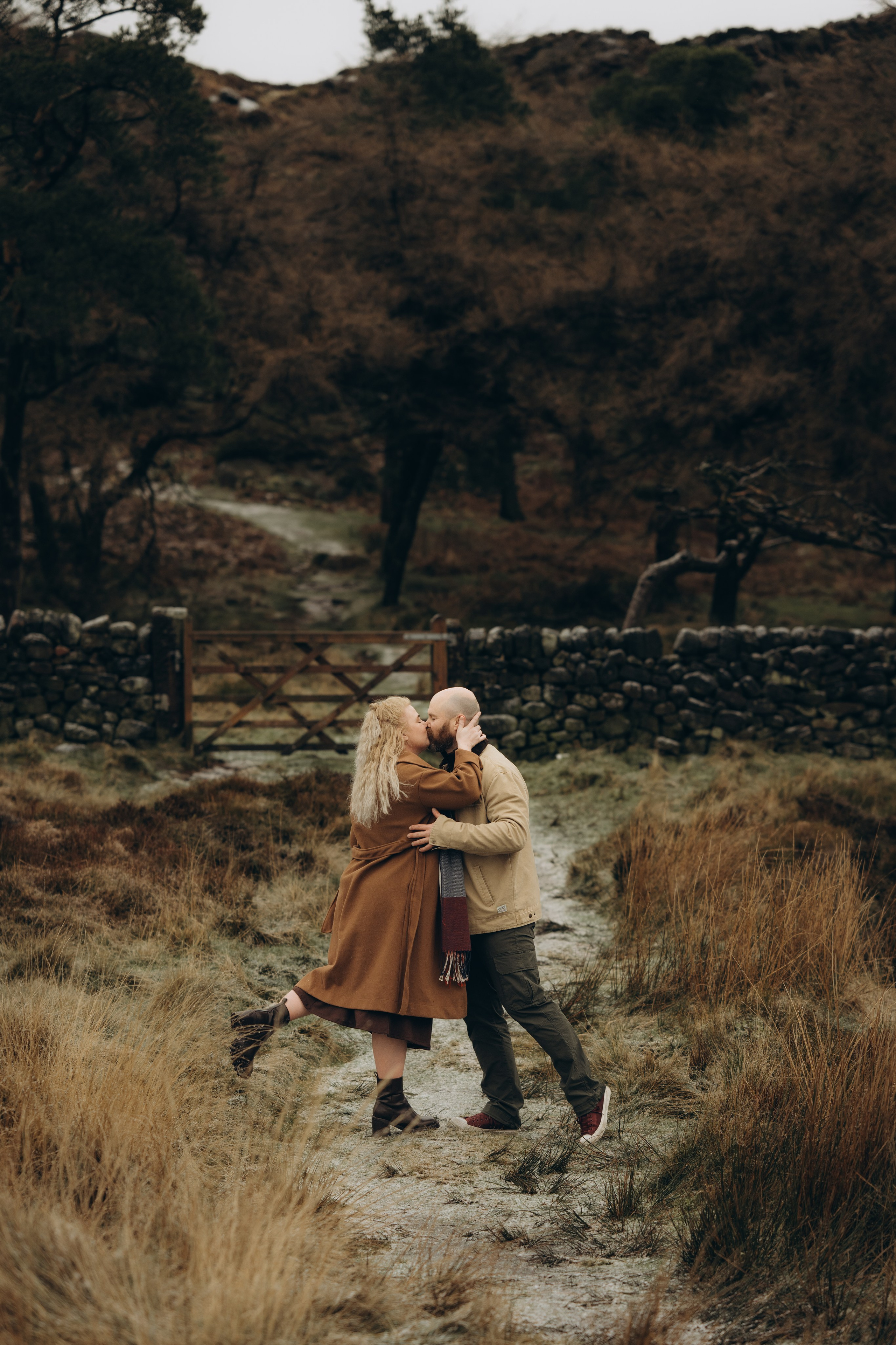 L & C in Peak District. Tania Gandrabur, photographer in West Midlands, England