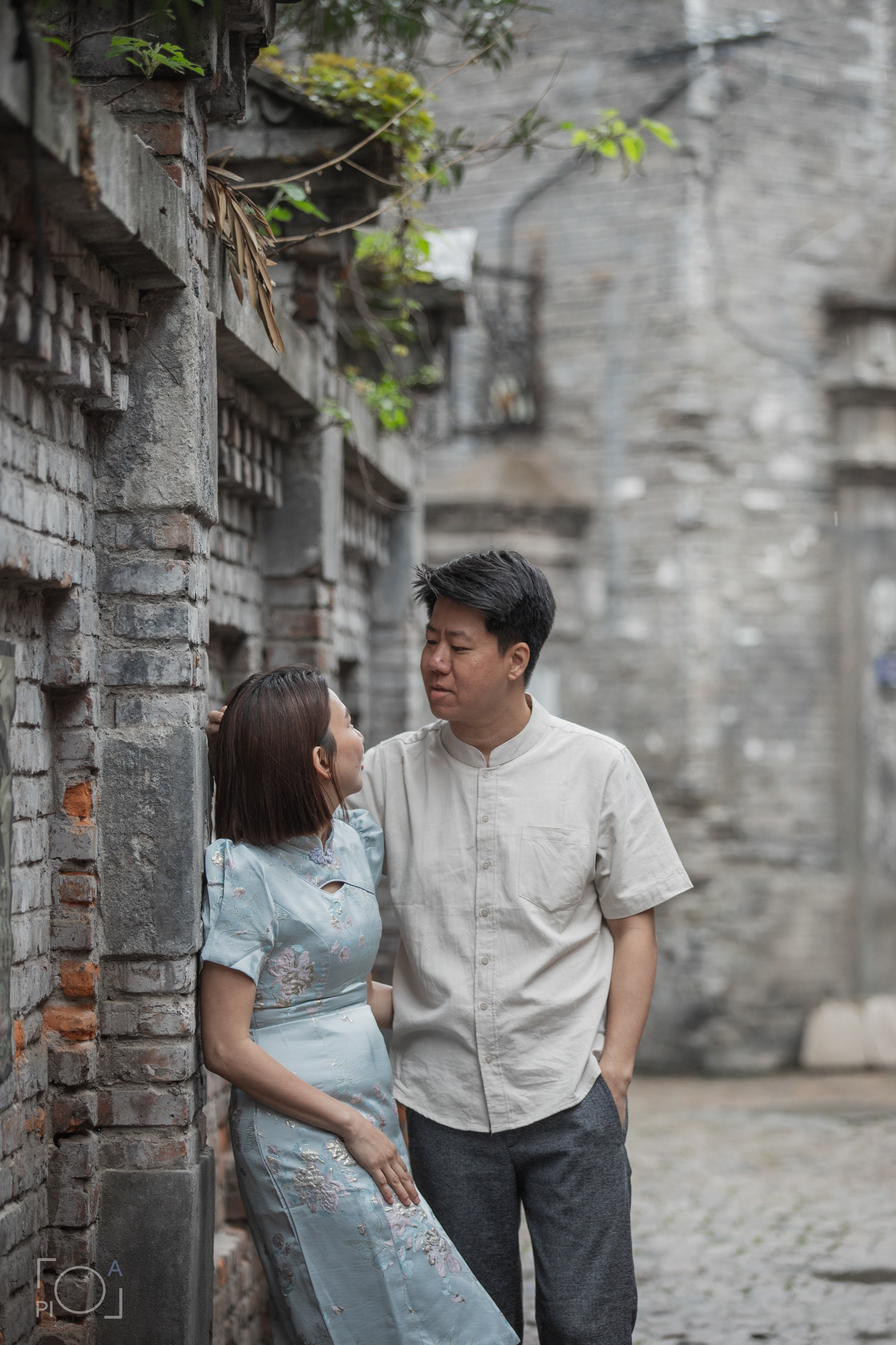 Семейная фотосессия в шанхайской киностудии. Photographer in Shanghai — Lola Pidluskaya