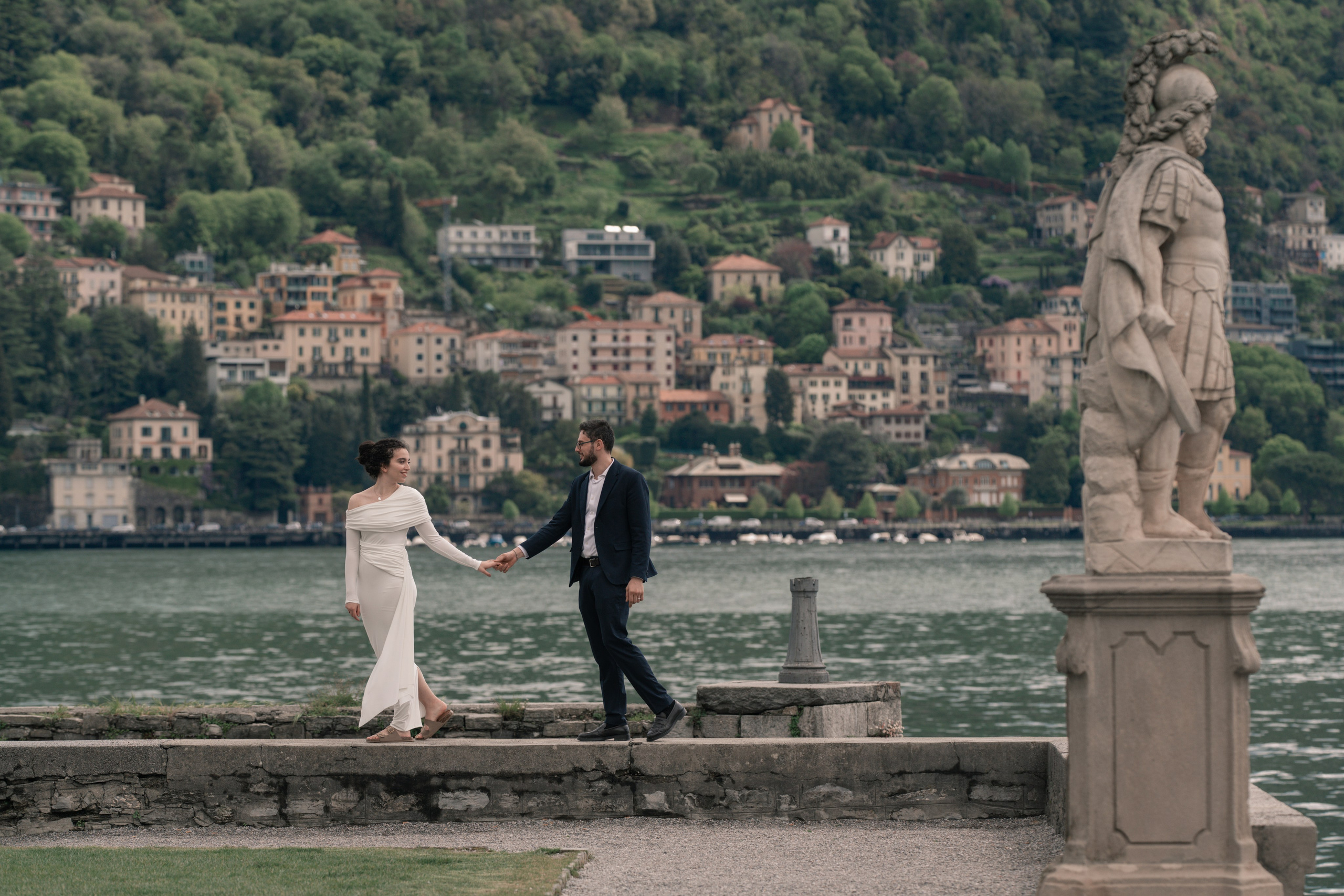 Yesmine & Temim. Fotografo matrimonio Lago di Como Ferrari Media Production