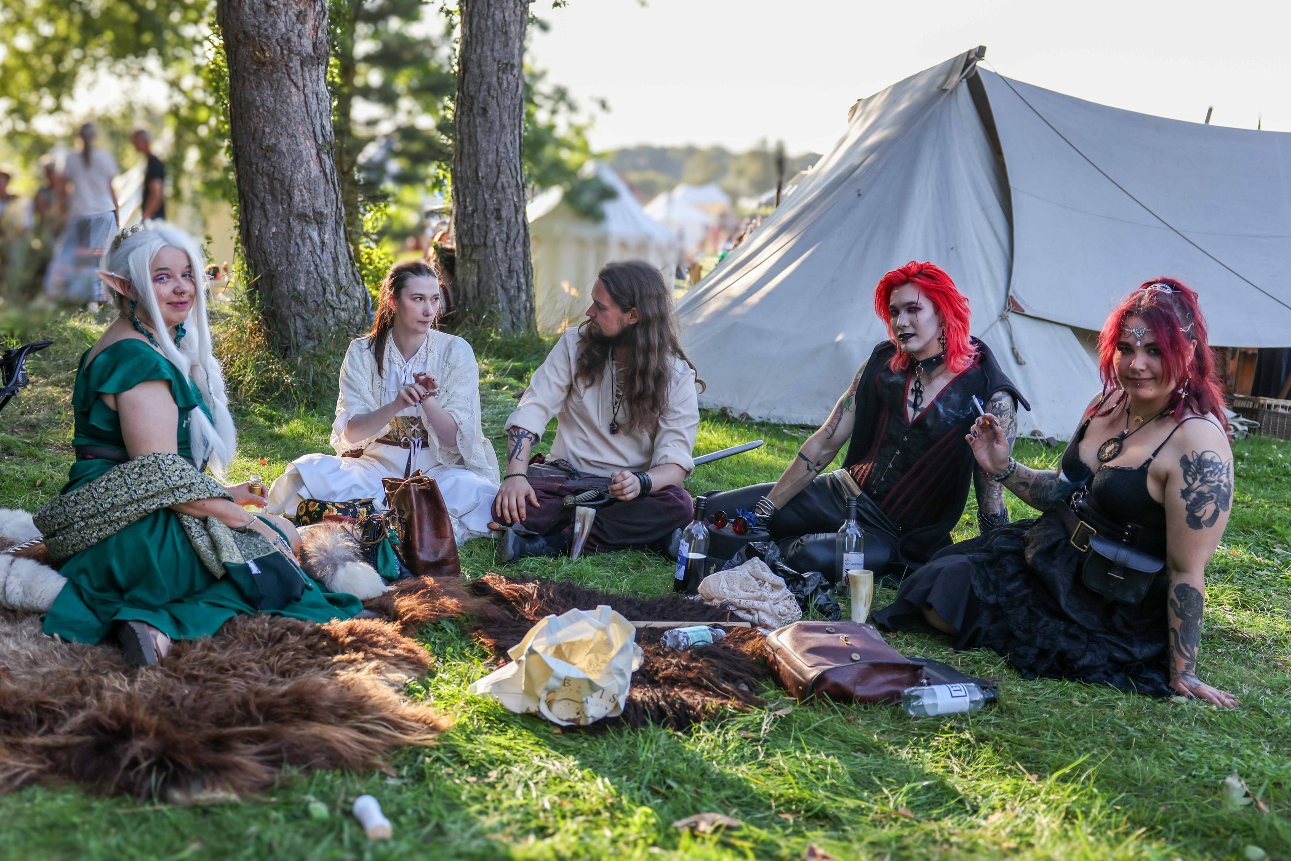 Middelalderfestival. Fotograf Aarhus | Portrætfoto Århus | Flotte billeder
