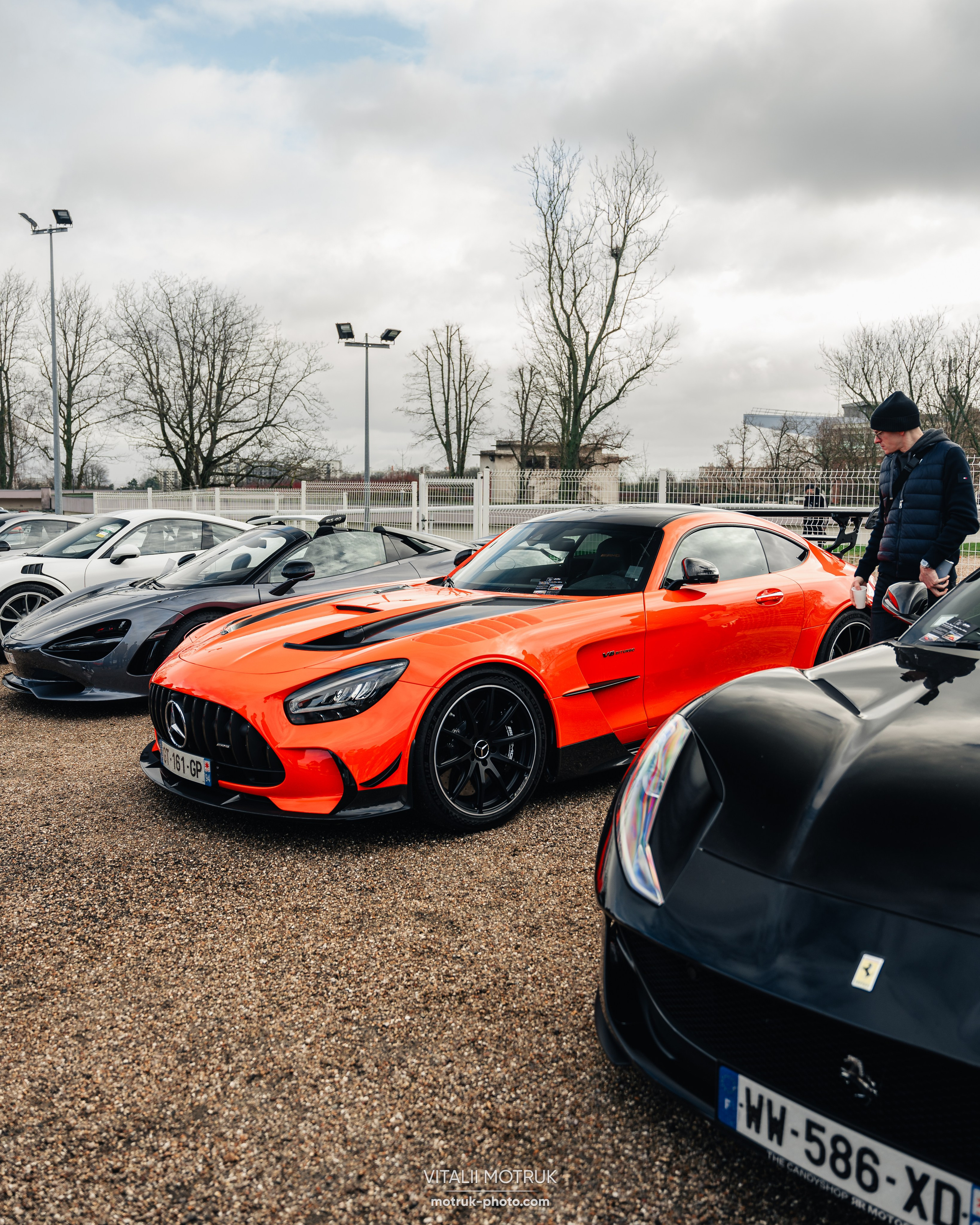 Cars and Coffee 11 February. Photographe de voitures à Paris — Vitalii Motruk