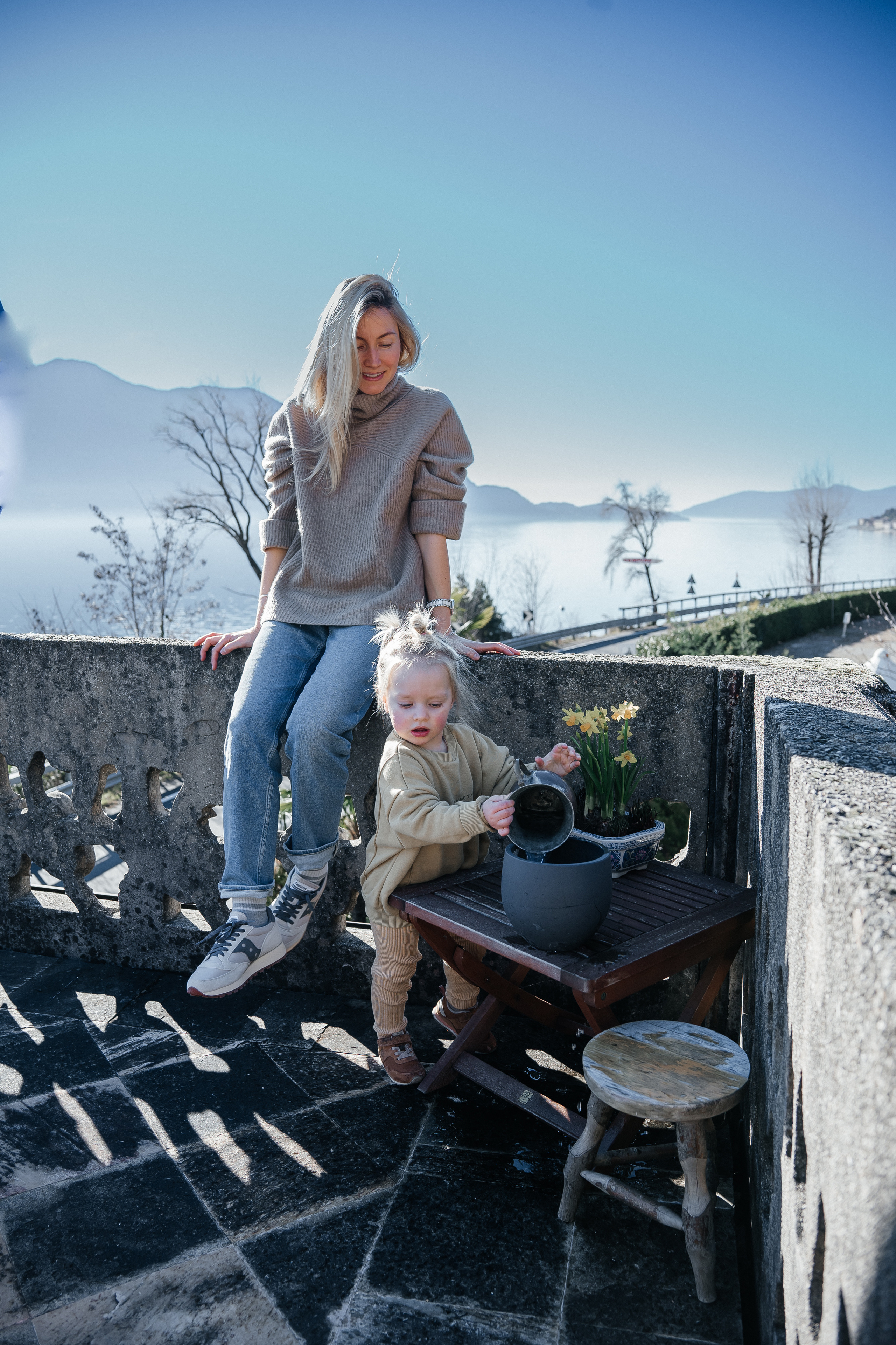 Glafira and Tanya. PHOTOGRAPHER IN ITALY