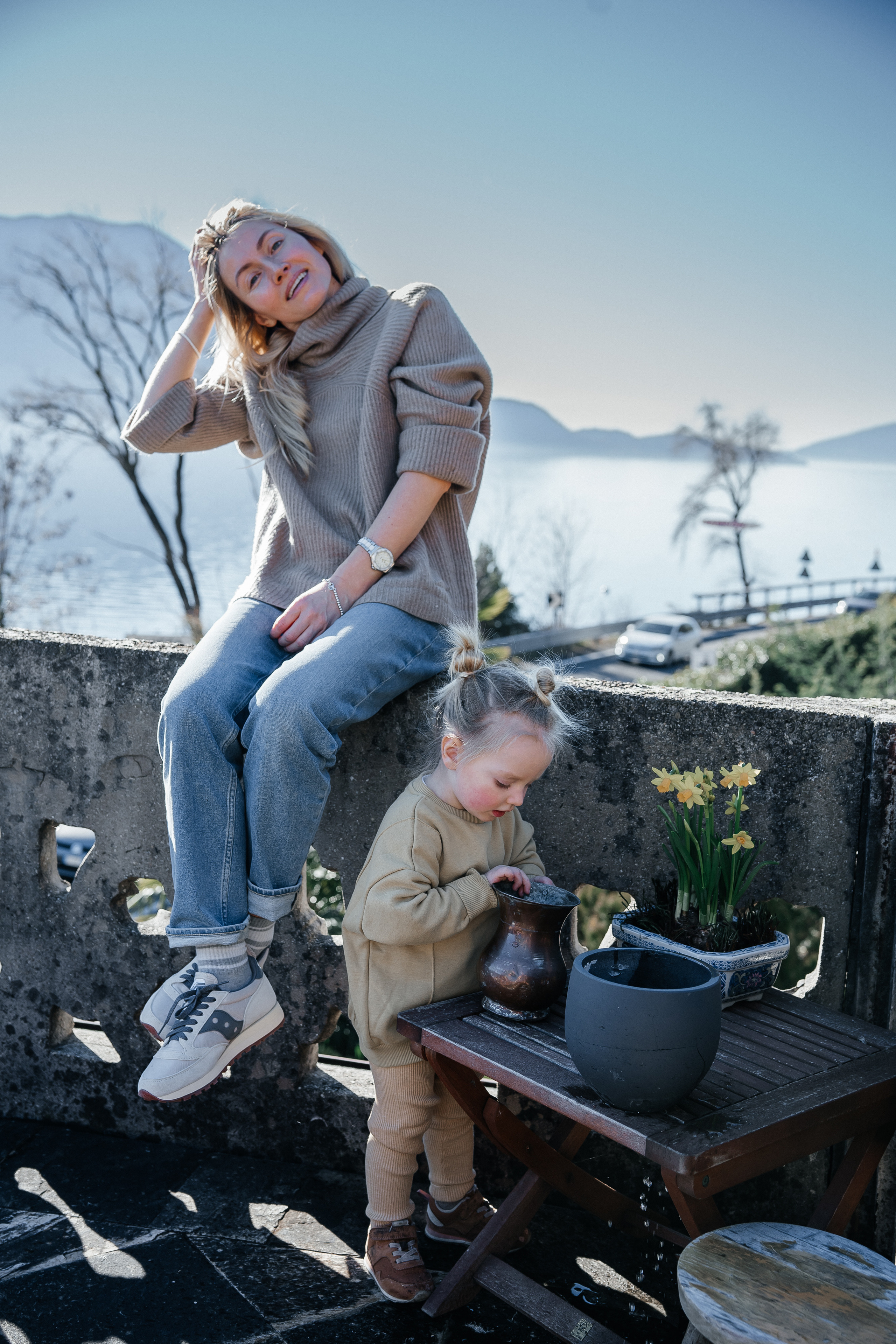 Glafira and Tanya. PHOTOGRAPHER IN ITALY